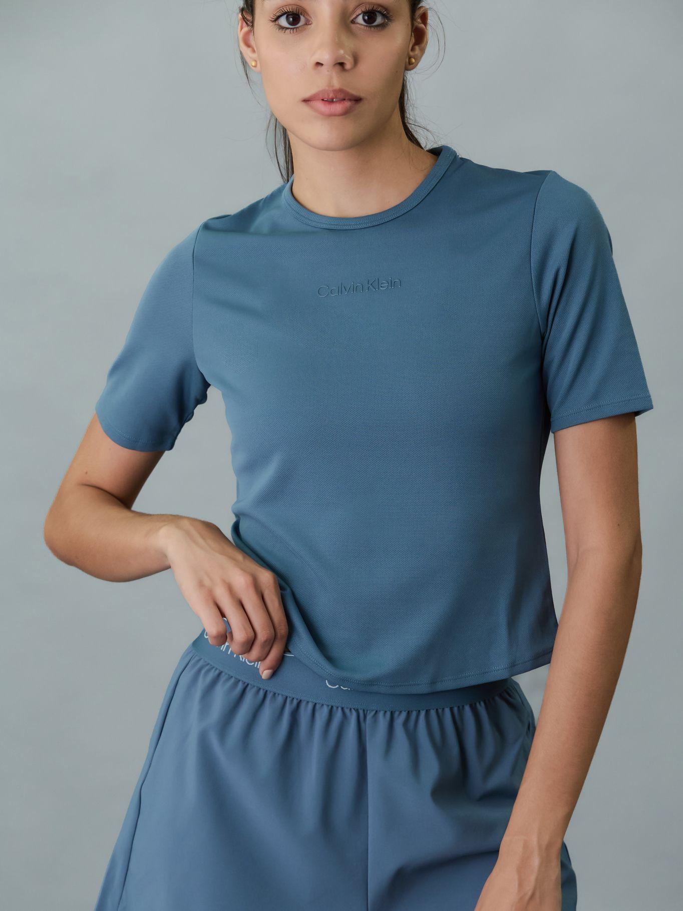 Short Woven Sport Azul Calvin Klein-3