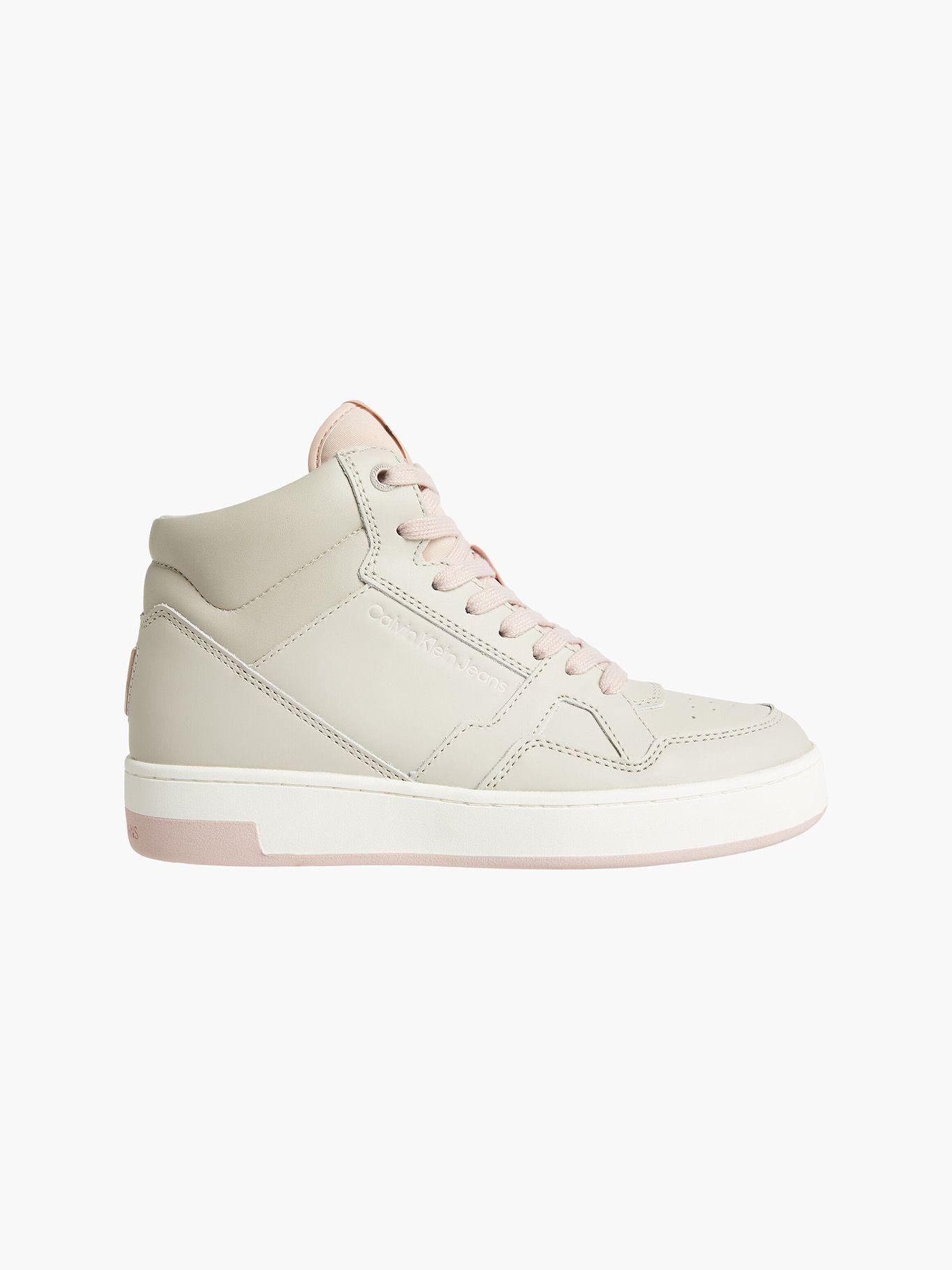 Zapatilla Basket Cupsole Mid Rosado Calvin Klein-4