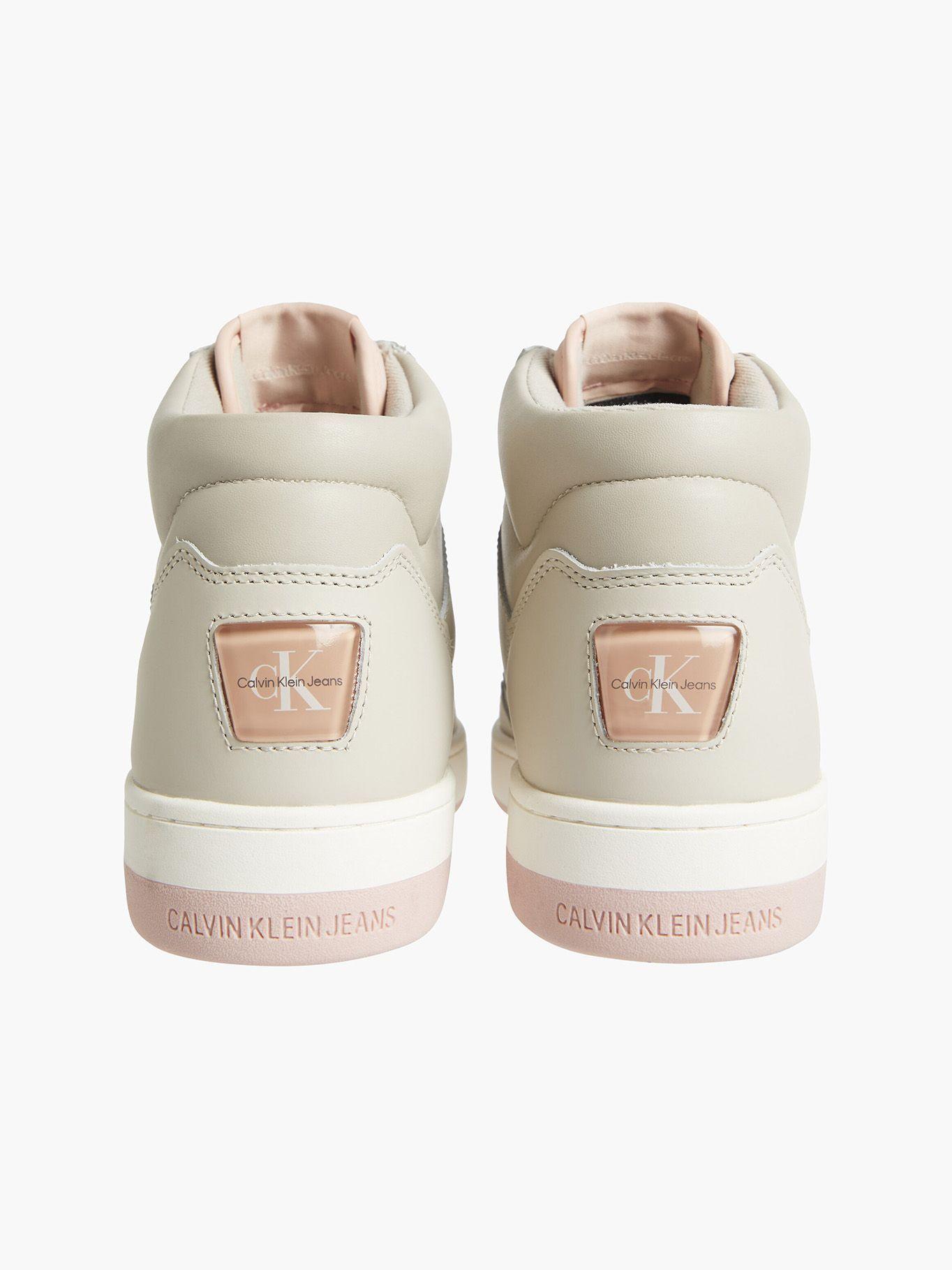 Zapatilla Basket Cupsole Mid Rosado Calvin Klein-1