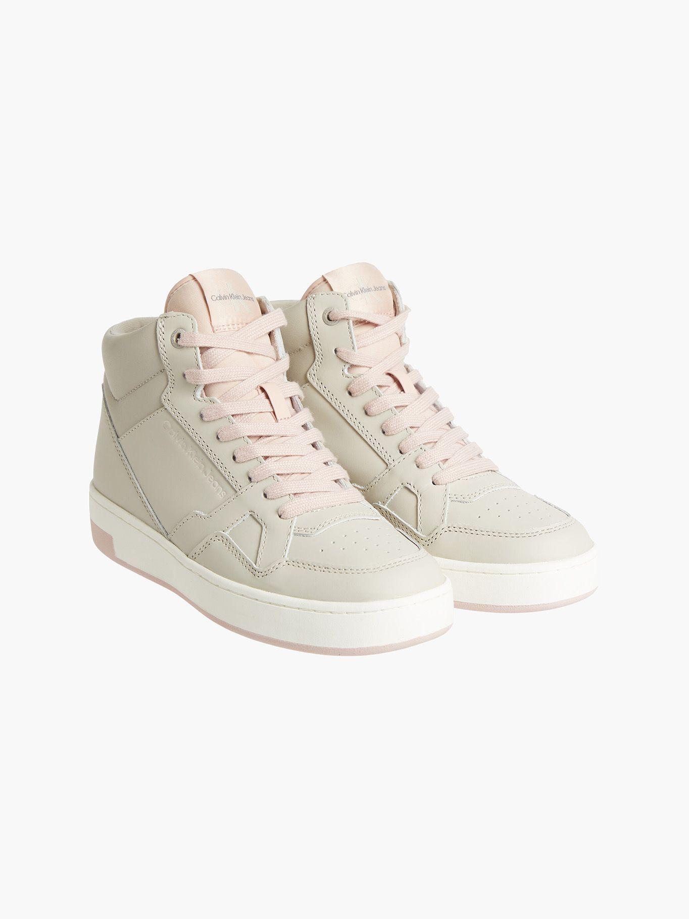 Zapatilla Basket Cupsole Mid Rosado Calvin Klein-0