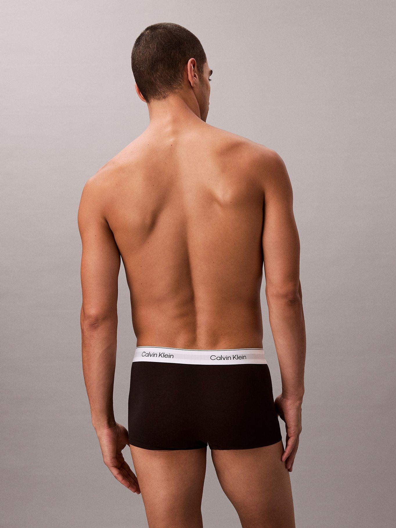 Pack 3 Bóxers Low Trunk Stretch Multicolor Calvin Klein-3