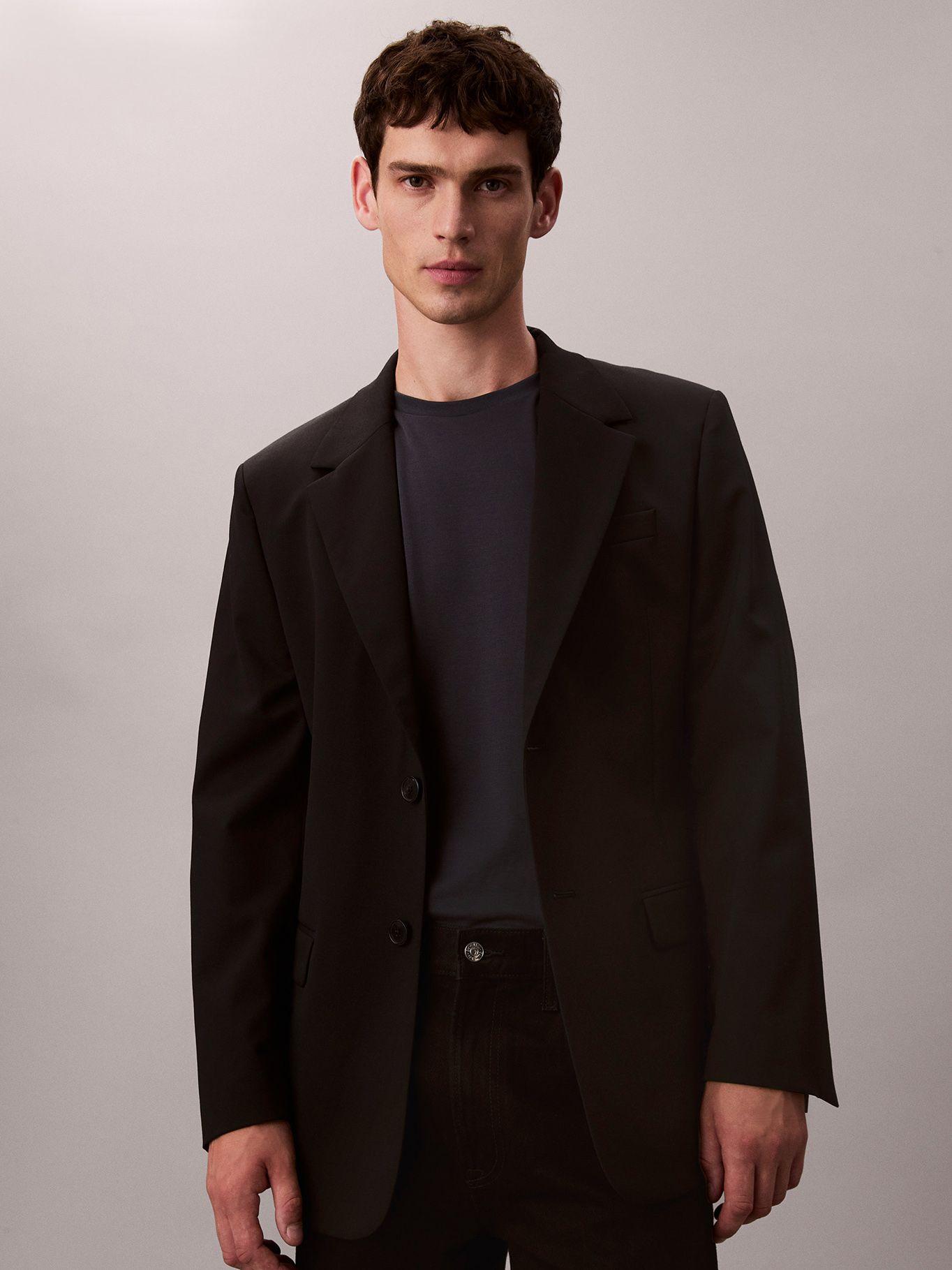 Polera de Algodón Supima de Cuello Azul Calvin Klein-4