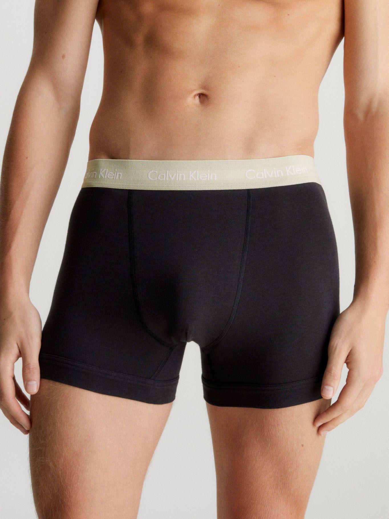 Pack 3 Bóxer Trunk Cotton Stretch Negro Calvin Klein-1