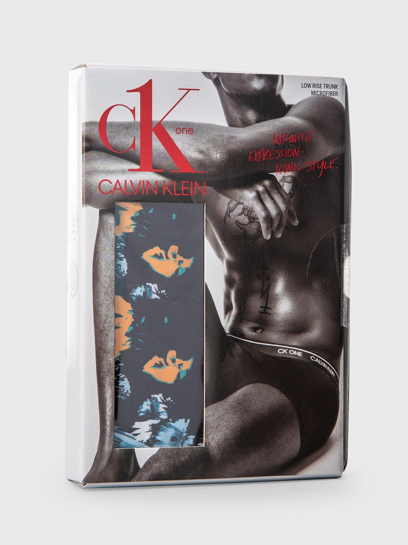 Boxer Corto - CK One Micro Print Azul Calvin Klein-3