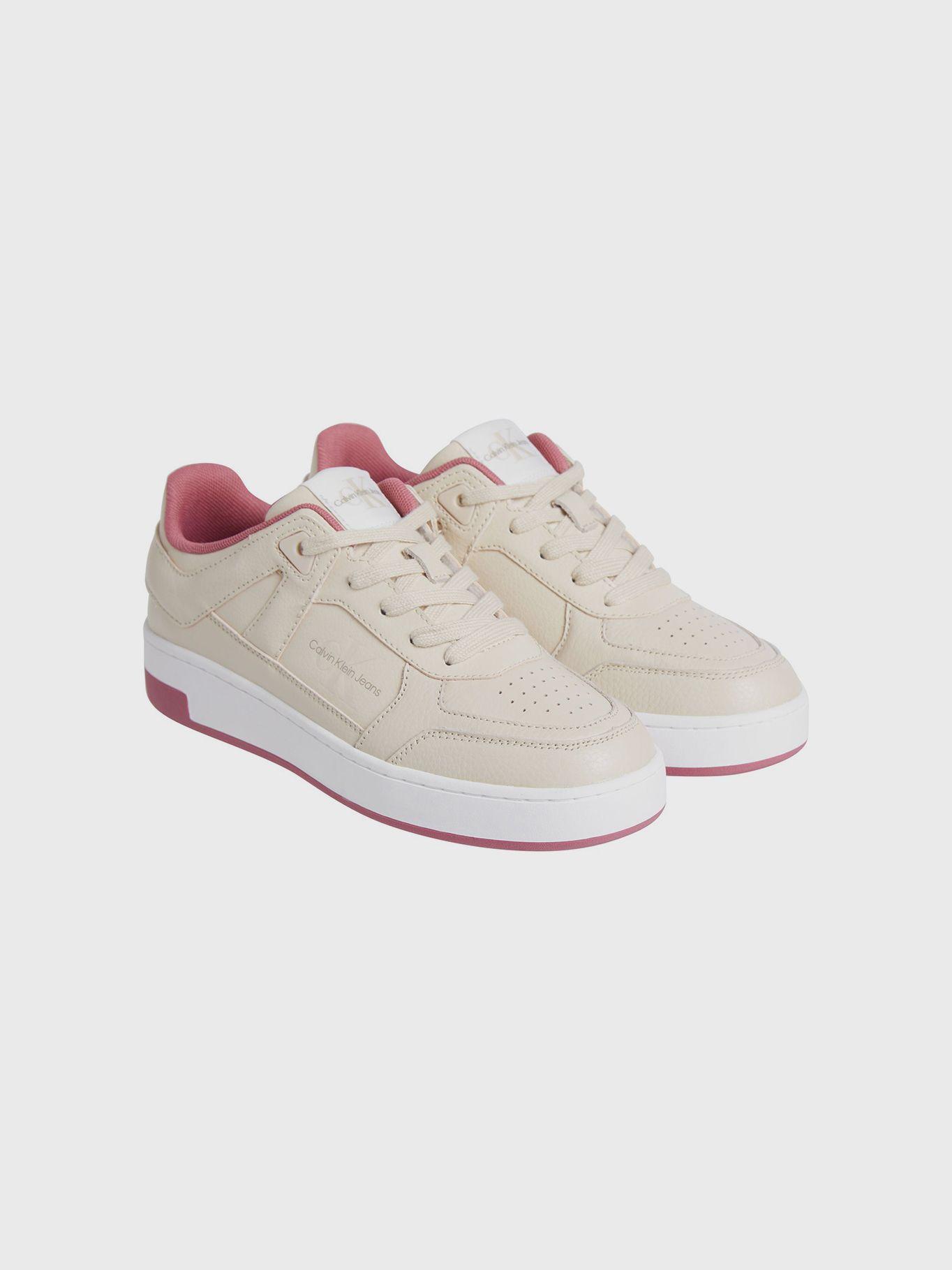 Zapatilla basket cuero sintético Rosado Calvin Klein-0