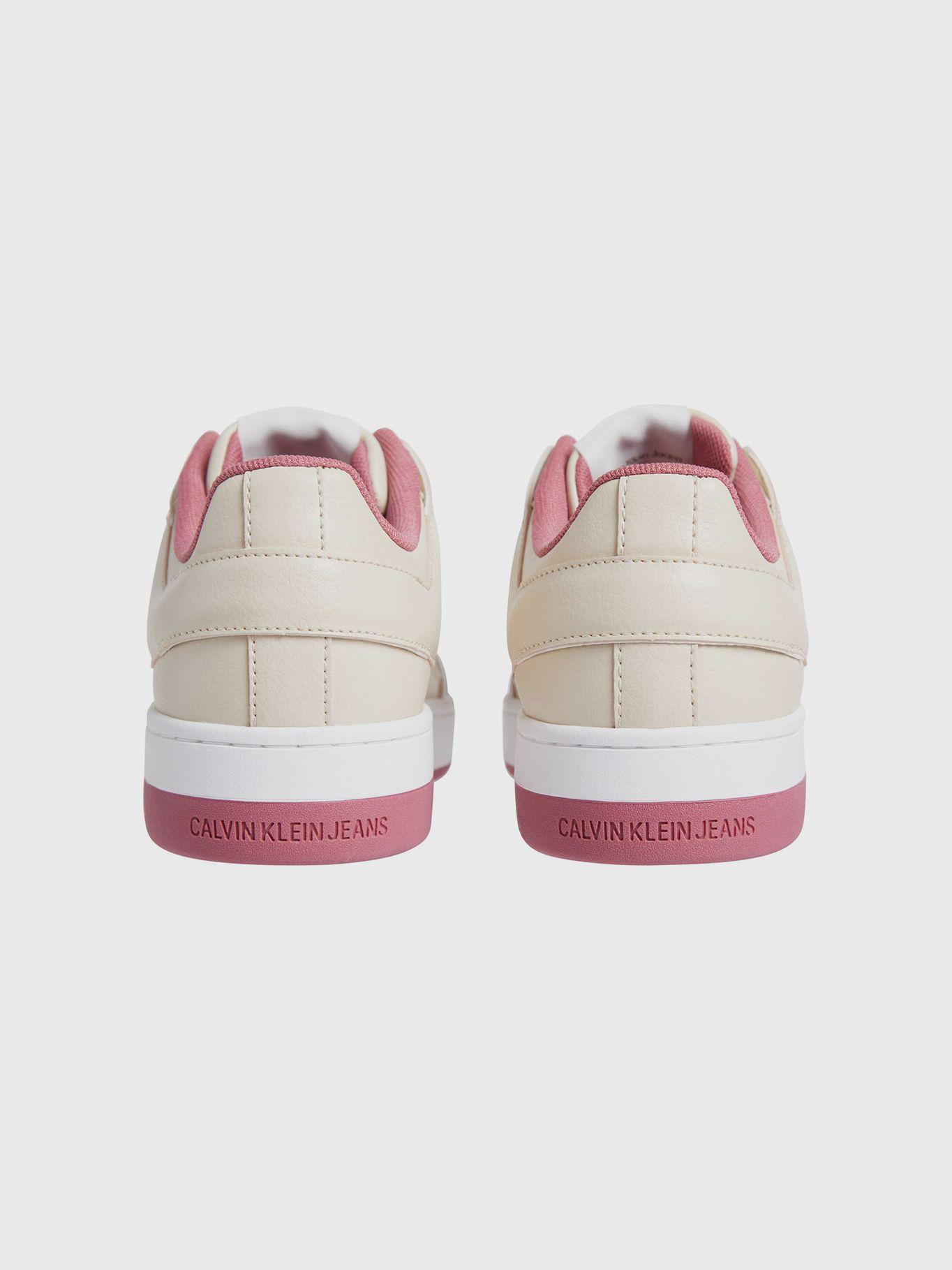 Zapatilla basket cuero sintético Rosado Calvin Klein-1