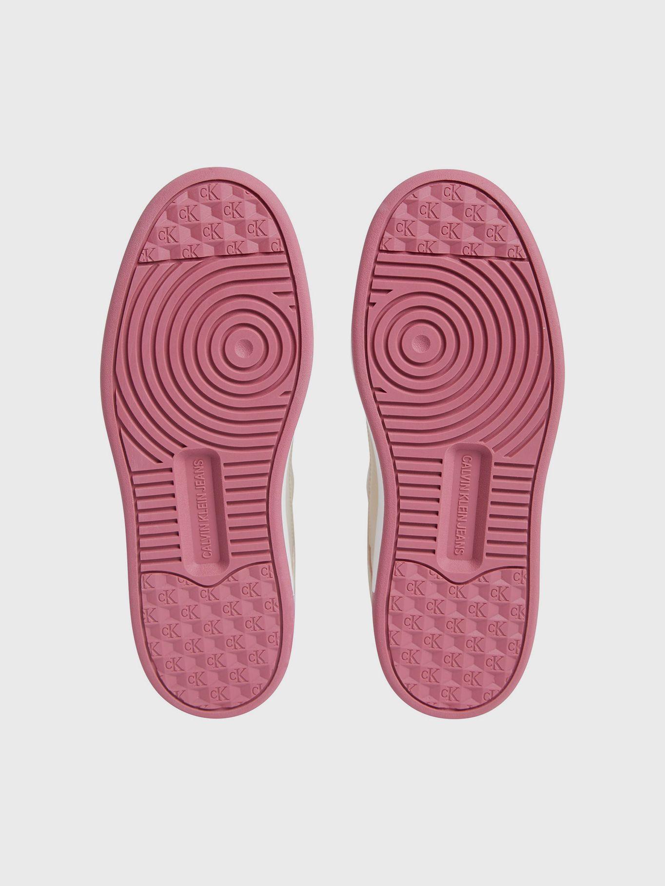 Zapatilla basket cuero sintético Rosado Calvin Klein-3
