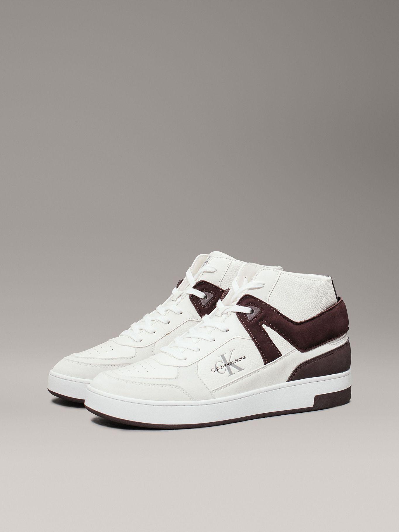 Zapatillas Basket Cup Mid Laceup Blanco Calvin Klein-0