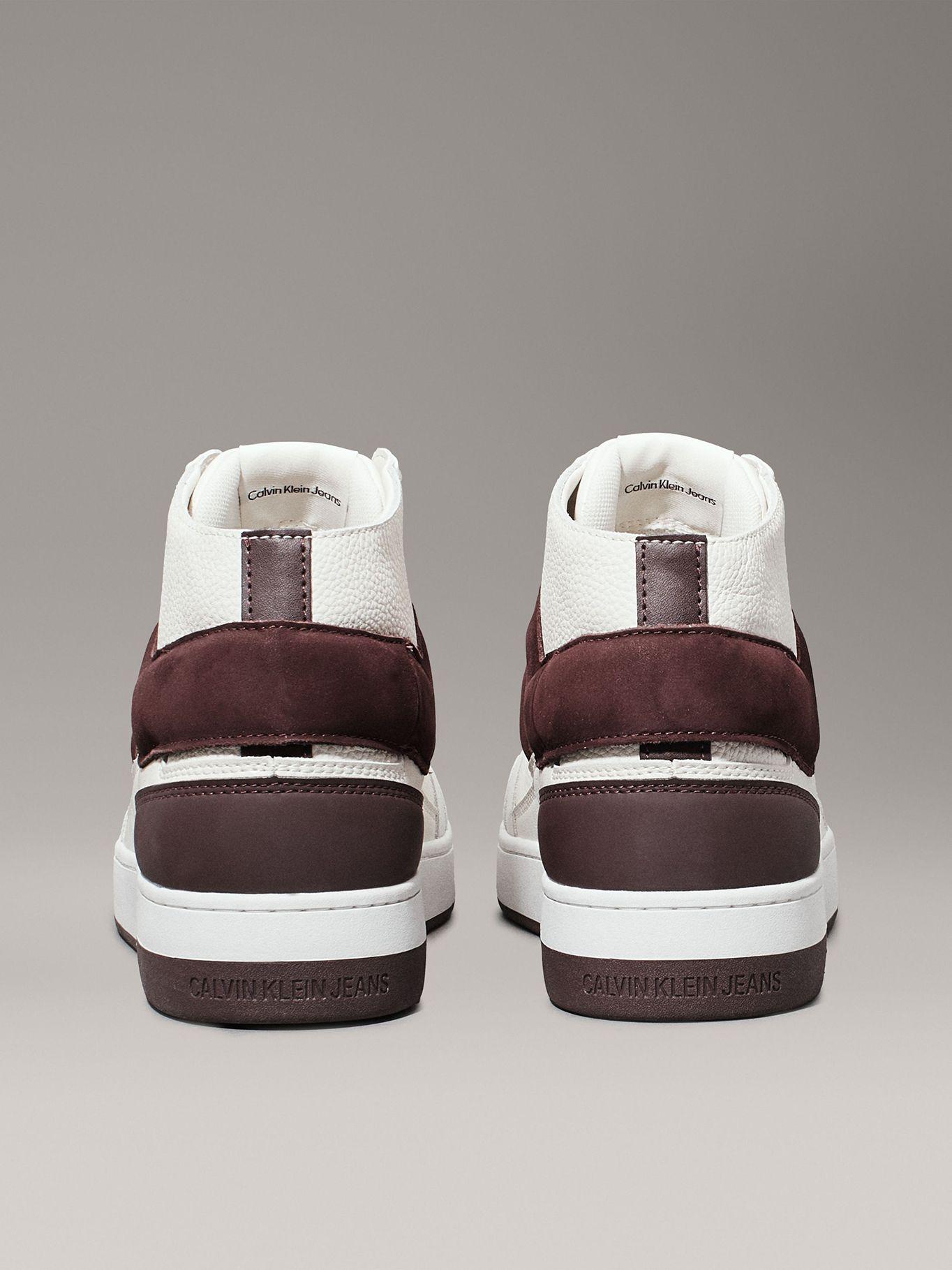 Zapatillas Basket Cup Mid Laceup Blanco Calvin Klein-1