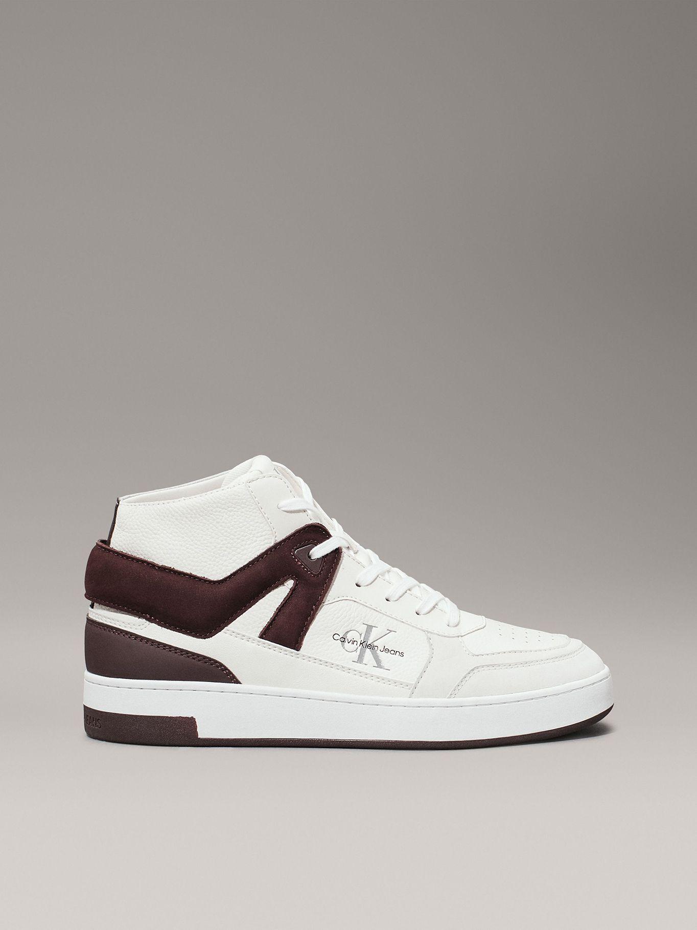 Zapatillas Basket Cup Mid Laceup Blanco Calvin Klein-4