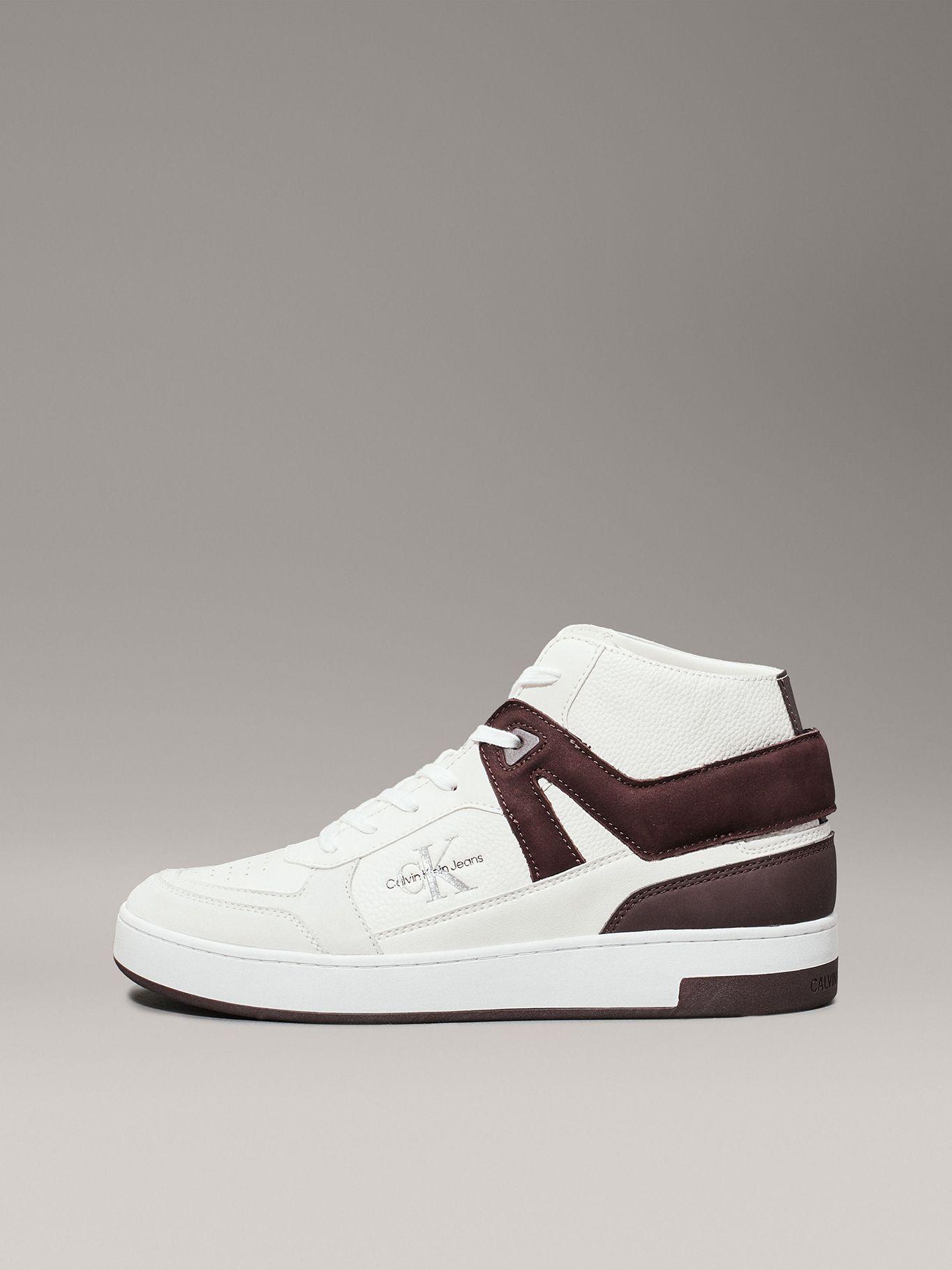 Zapatillas Basket Cup Mid Laceup Blanco Calvin Klein-5