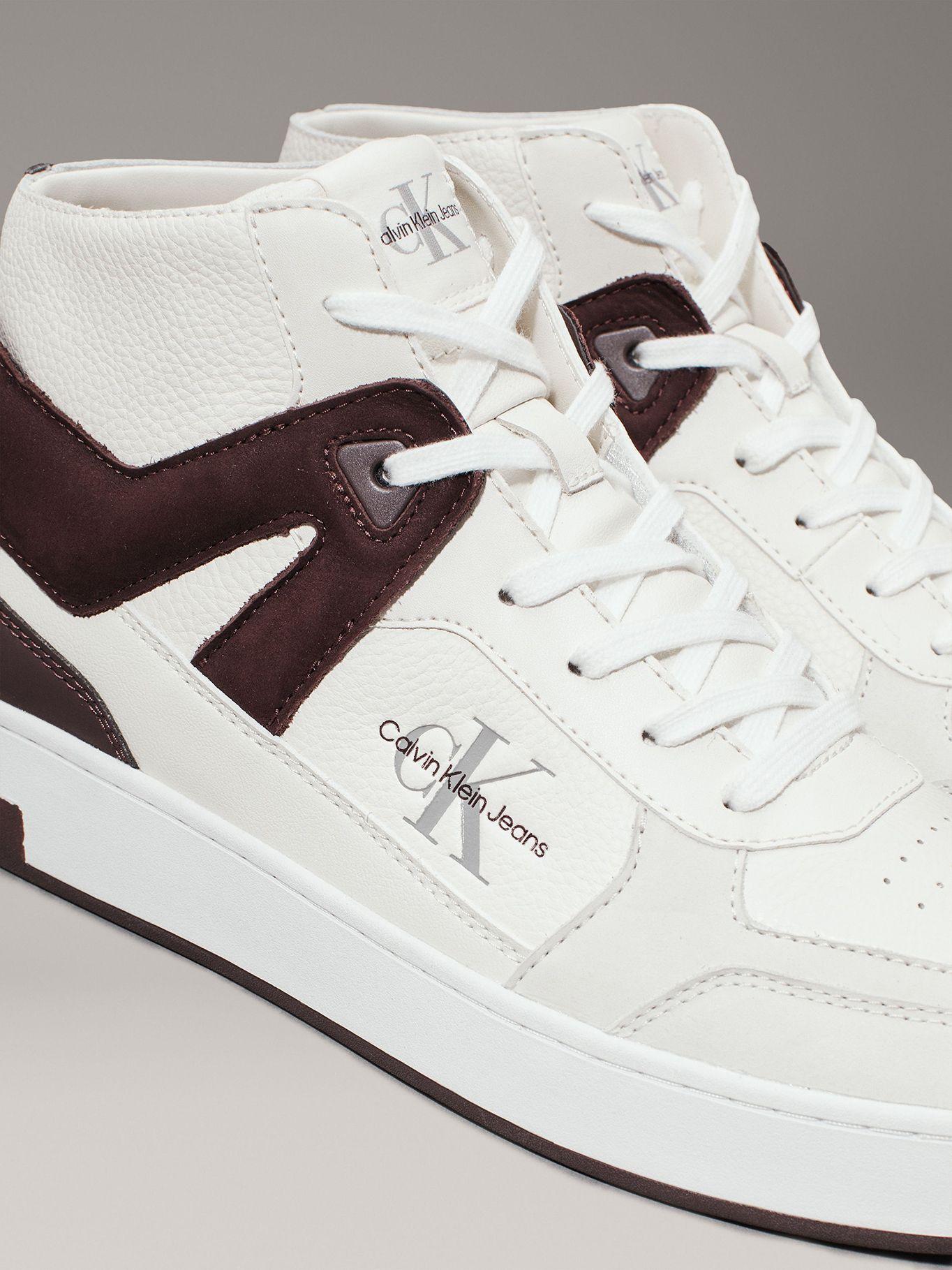 Zapatillas Basket Cup Mid Laceup Blanco Calvin Klein-6