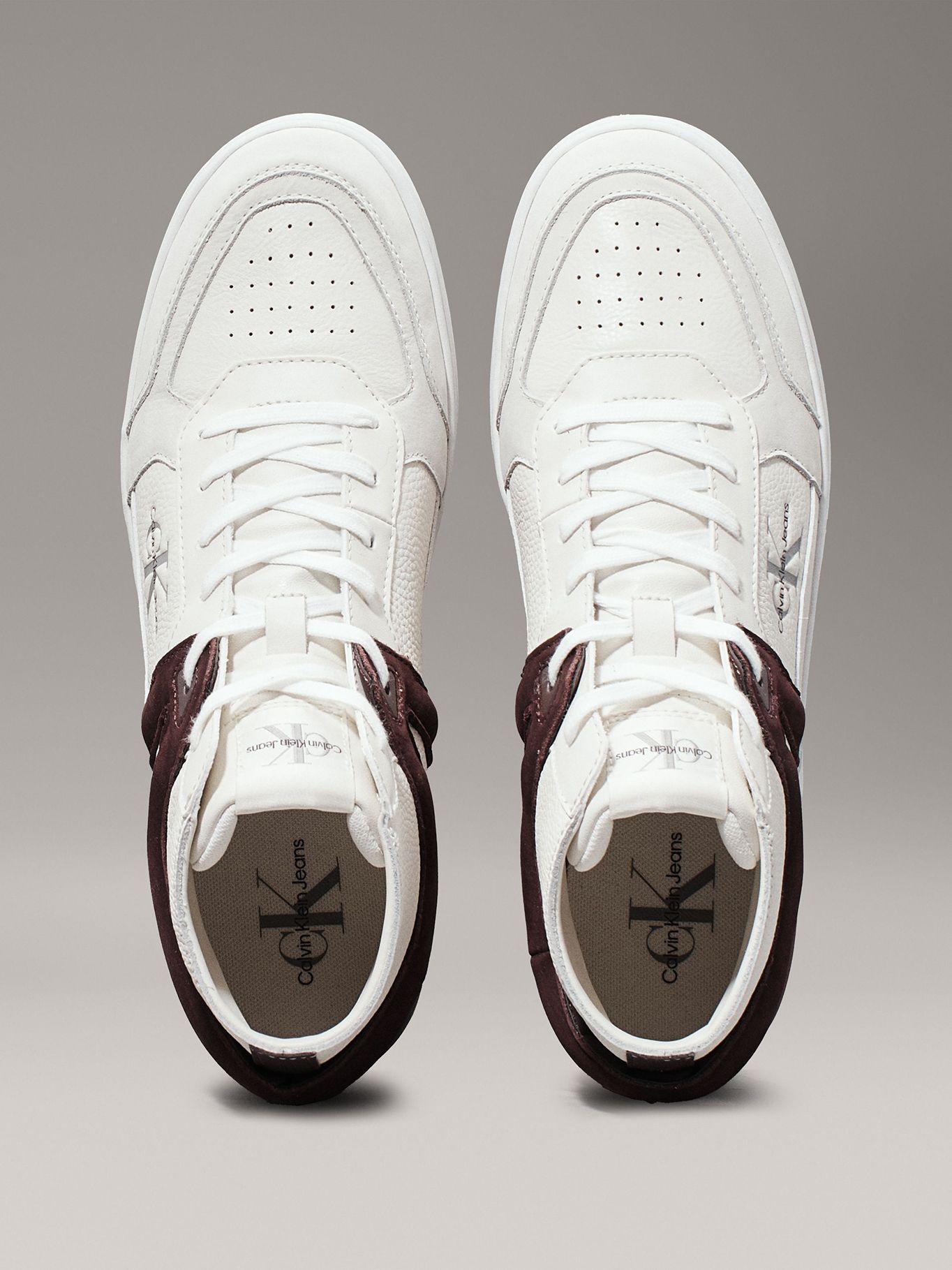 Zapatillas Basket Cup Mid Laceup Blanco Calvin Klein-2
