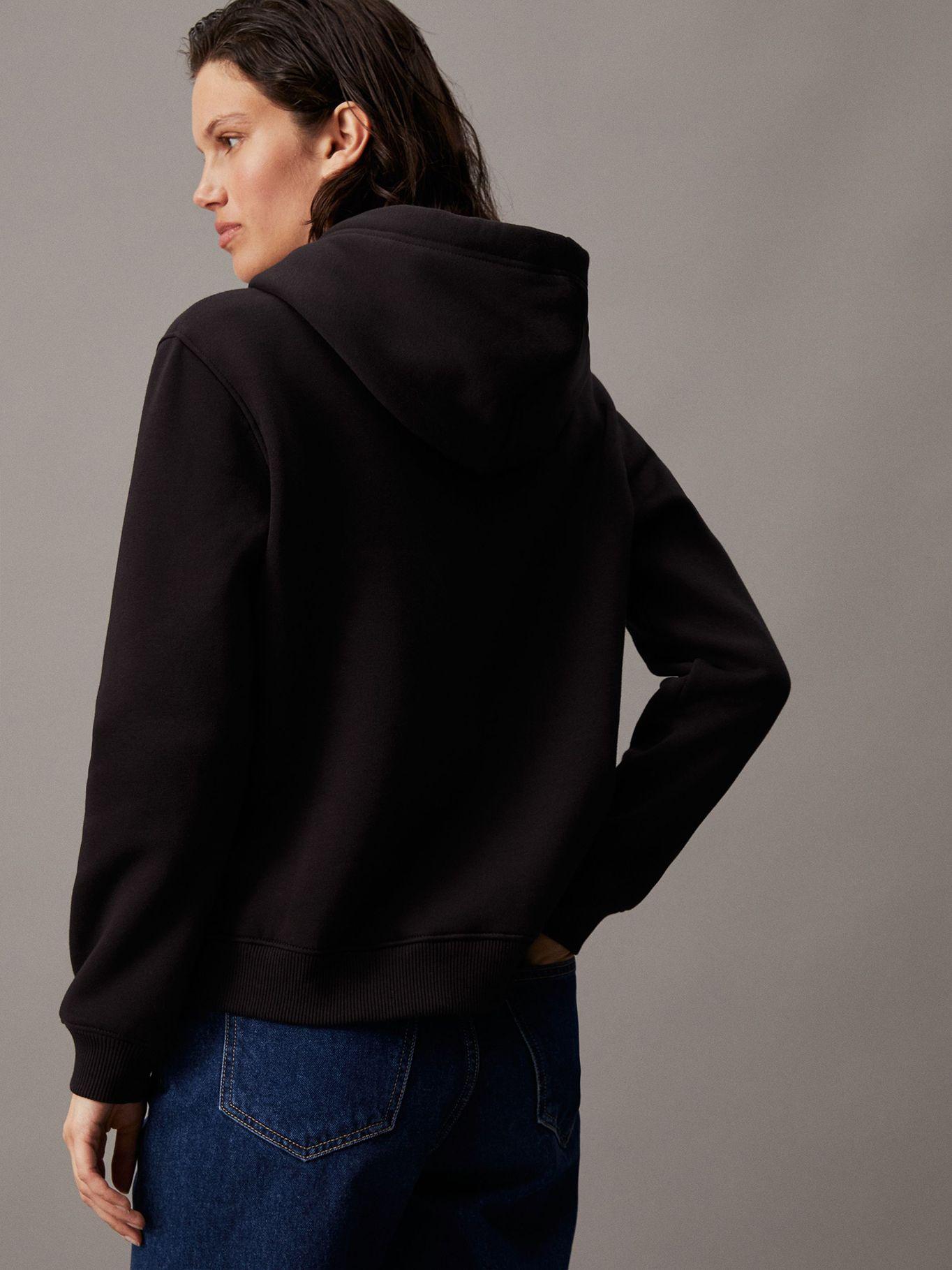 Polerón con Gorro Monologo Regular Negro Calvin Klein-2