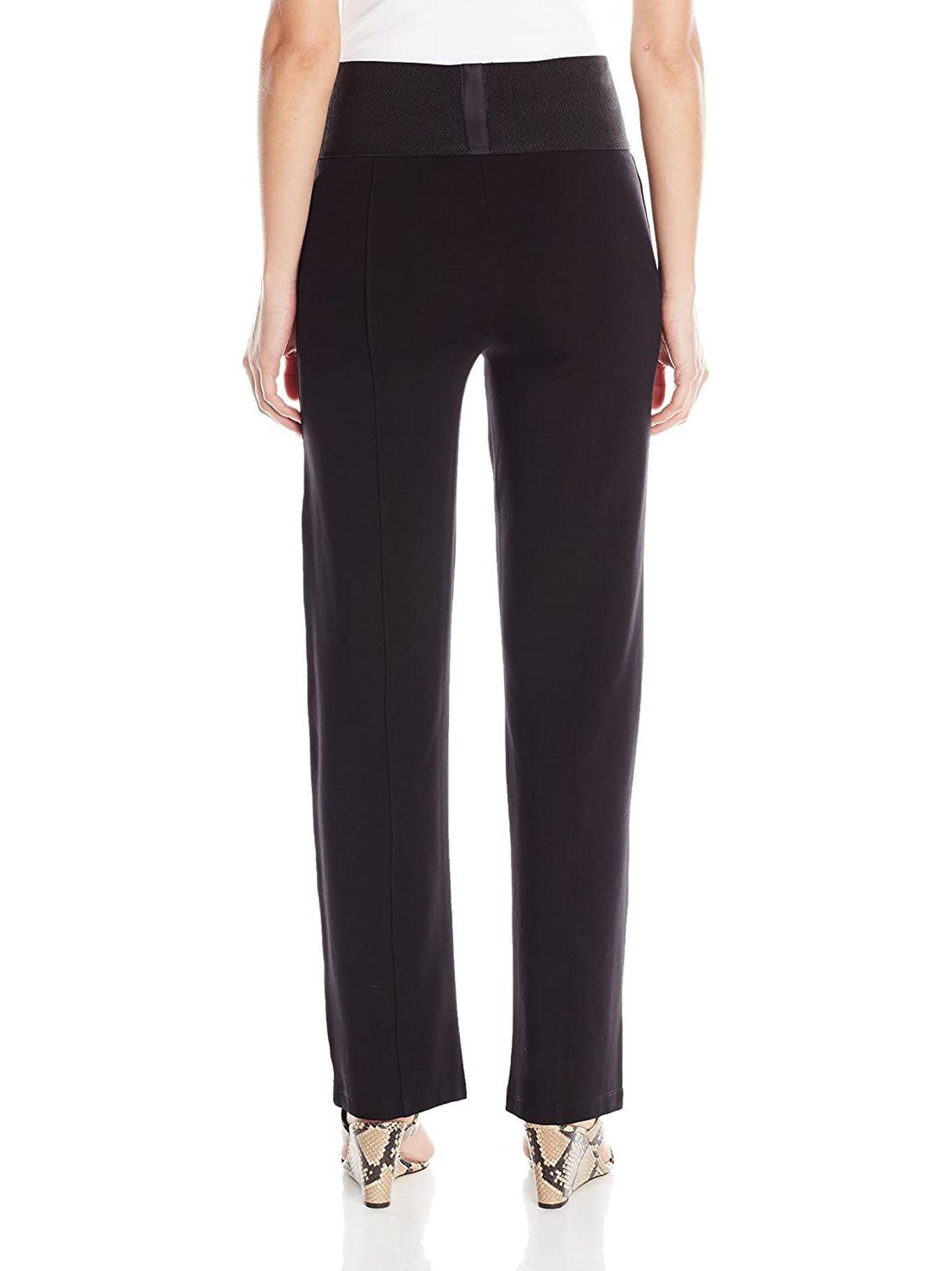 Pantalón Wide Waist Negro Calvin Klein-1