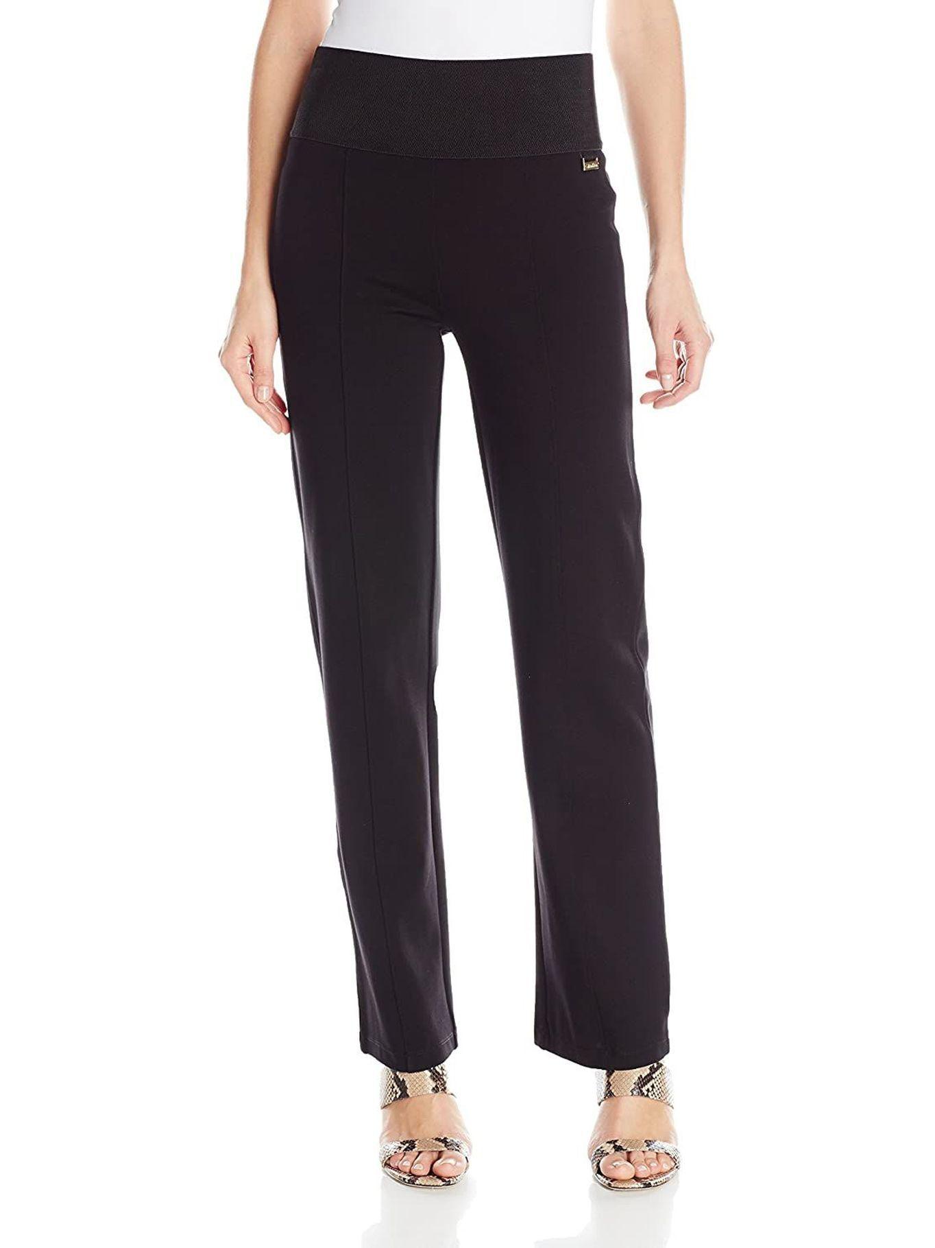 Pantalón Wide Waist Negro Calvin Klein-0