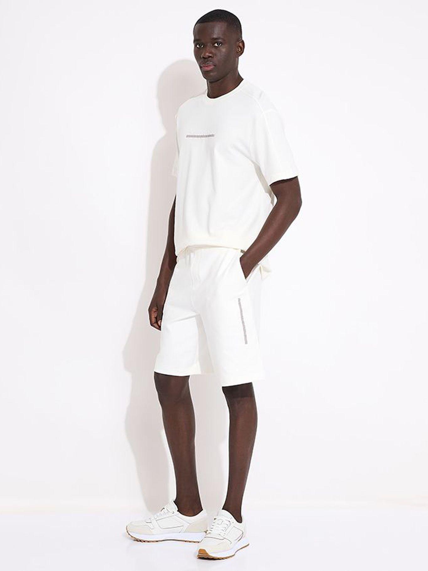 Short Color Embossed Blanco Calvin Klein-1