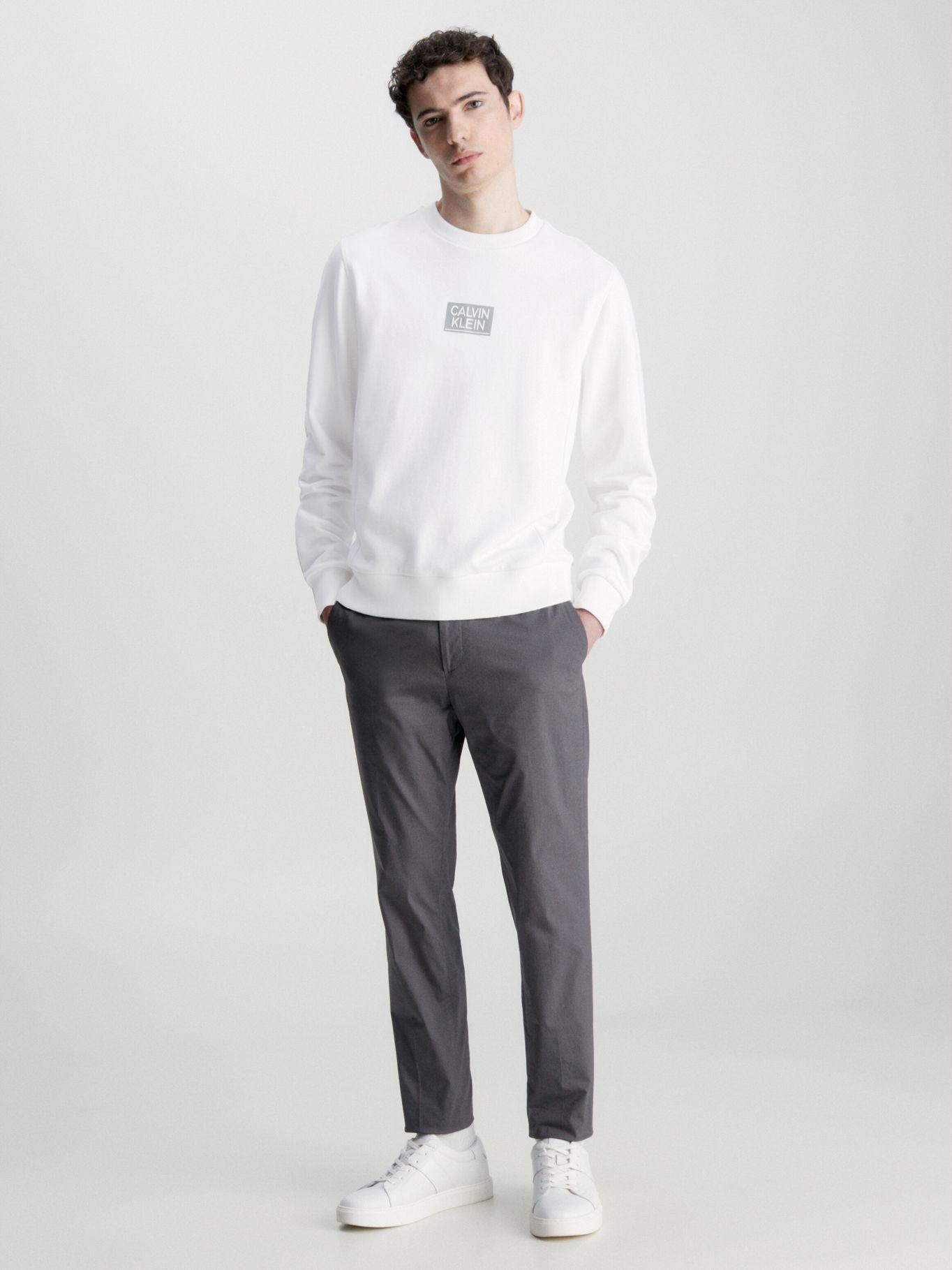 Polerón Gloss  Blanco Calvin Klein-1