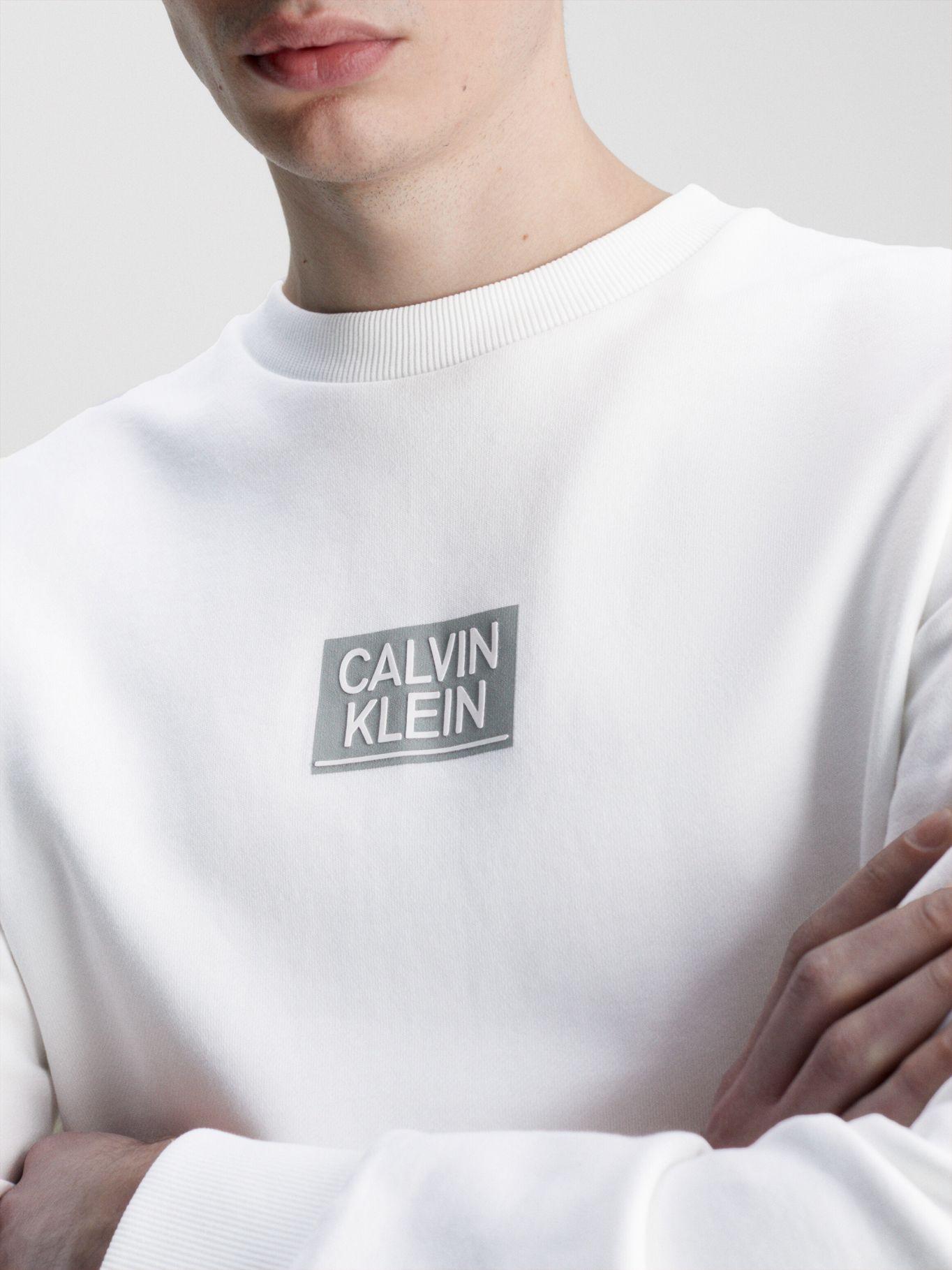 Polerón Gloss  Blanco Calvin Klein-3