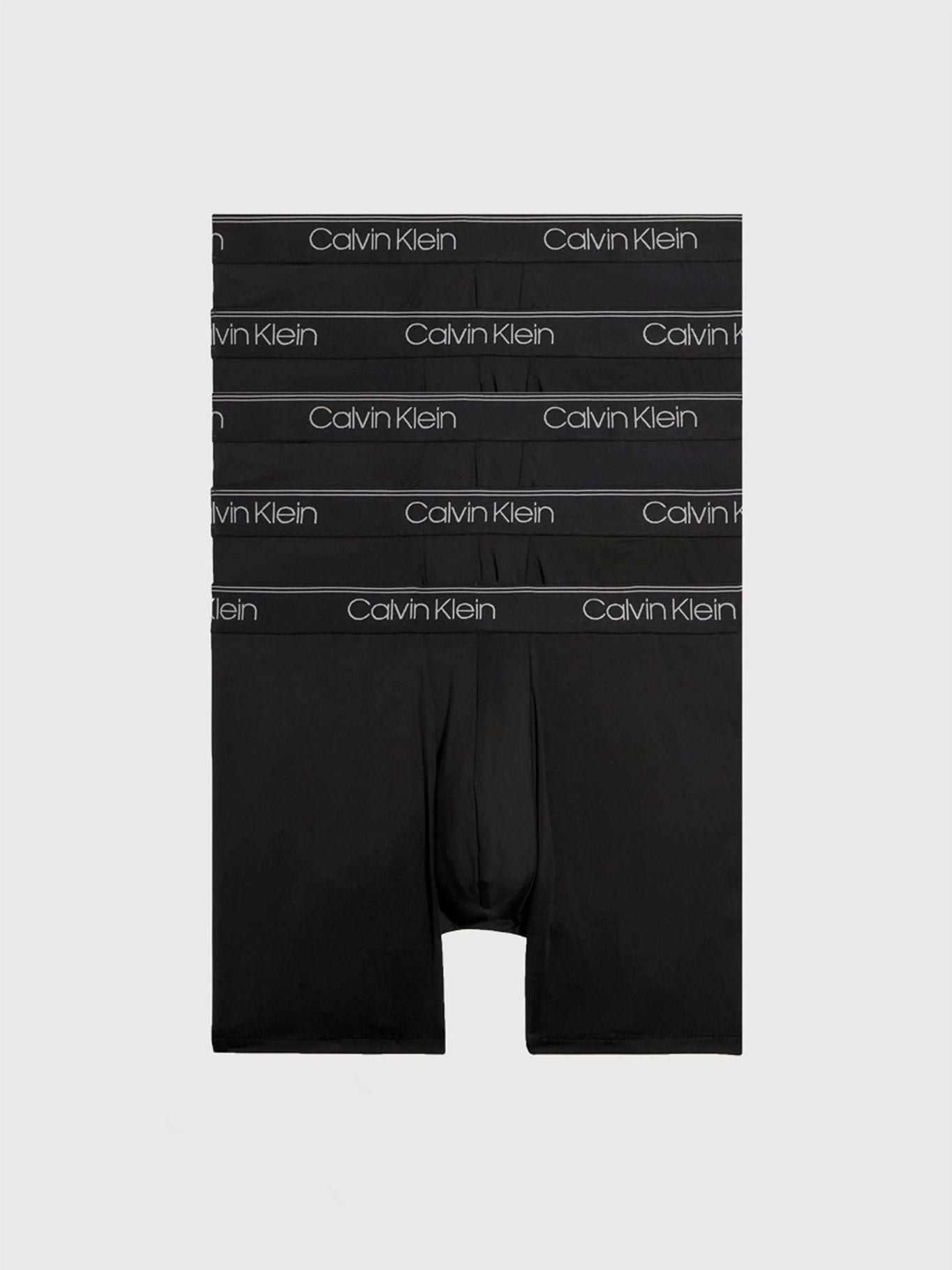 Pack 5 Bóxers Brief Micro Strectch Negro Calvin Klein-0