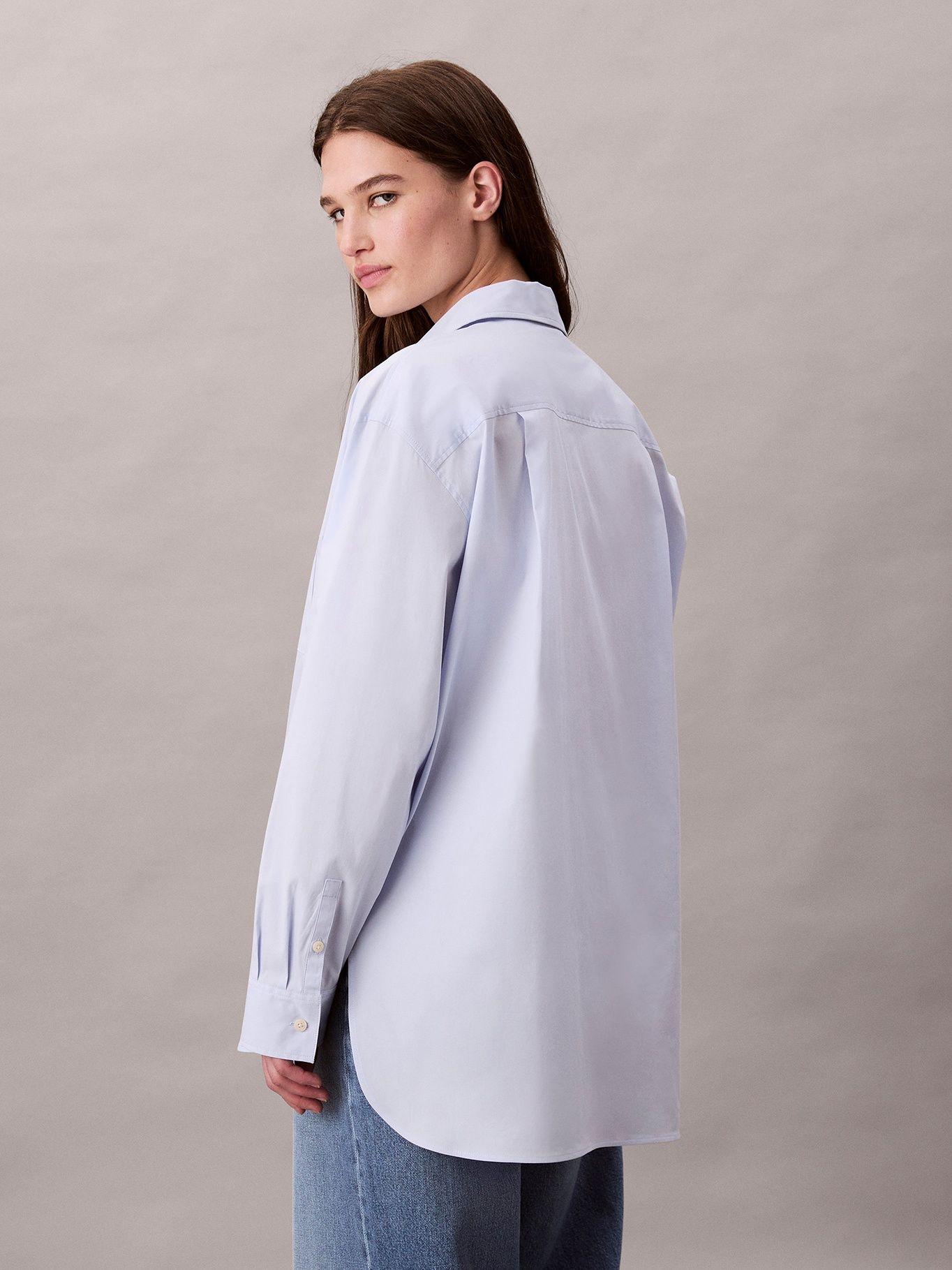Camisa Relaxed de Popelina Celeste Calvin Klein-2
