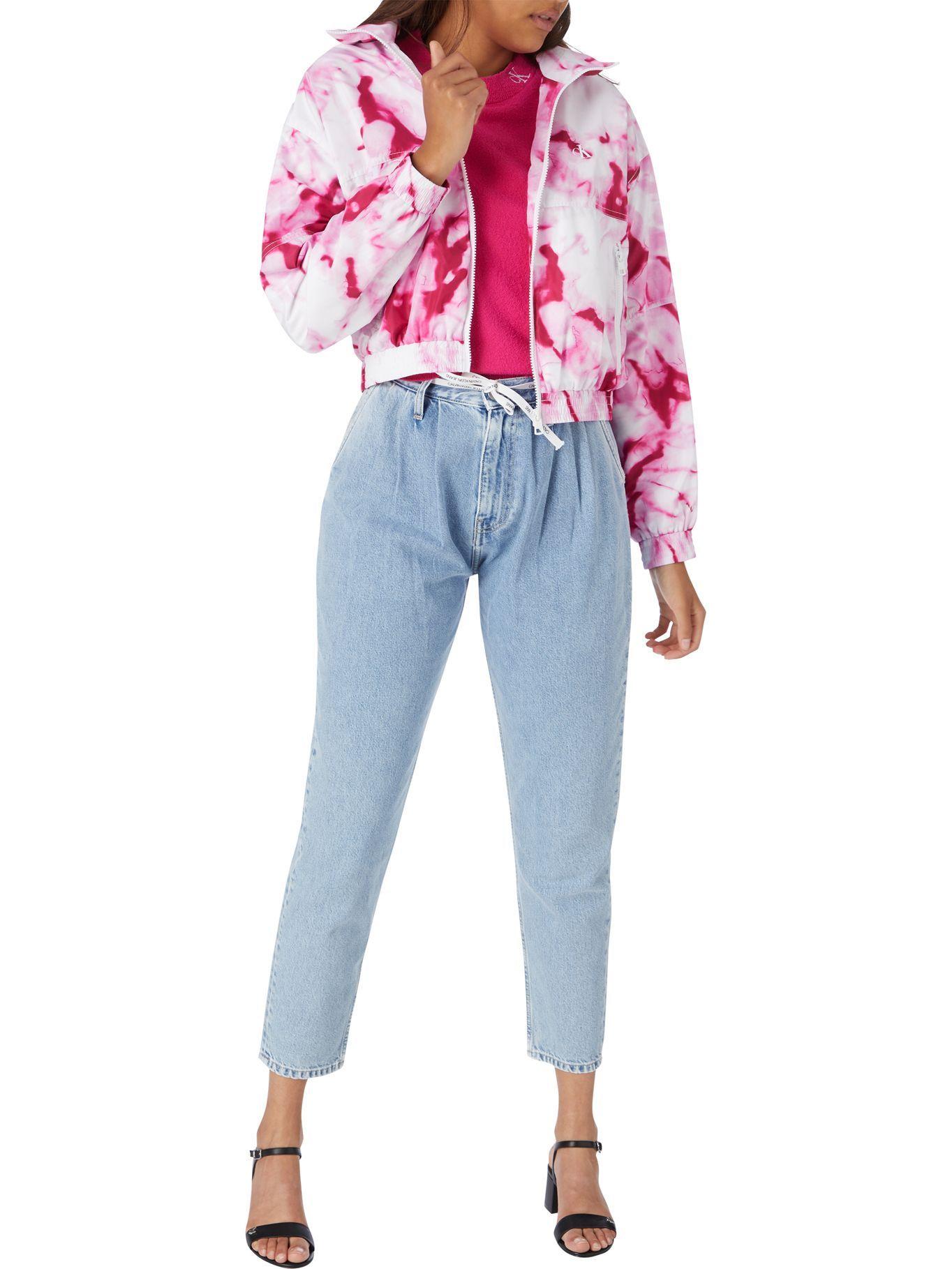 Cortaviento Aop Packable Rojo Calvin Klein-2