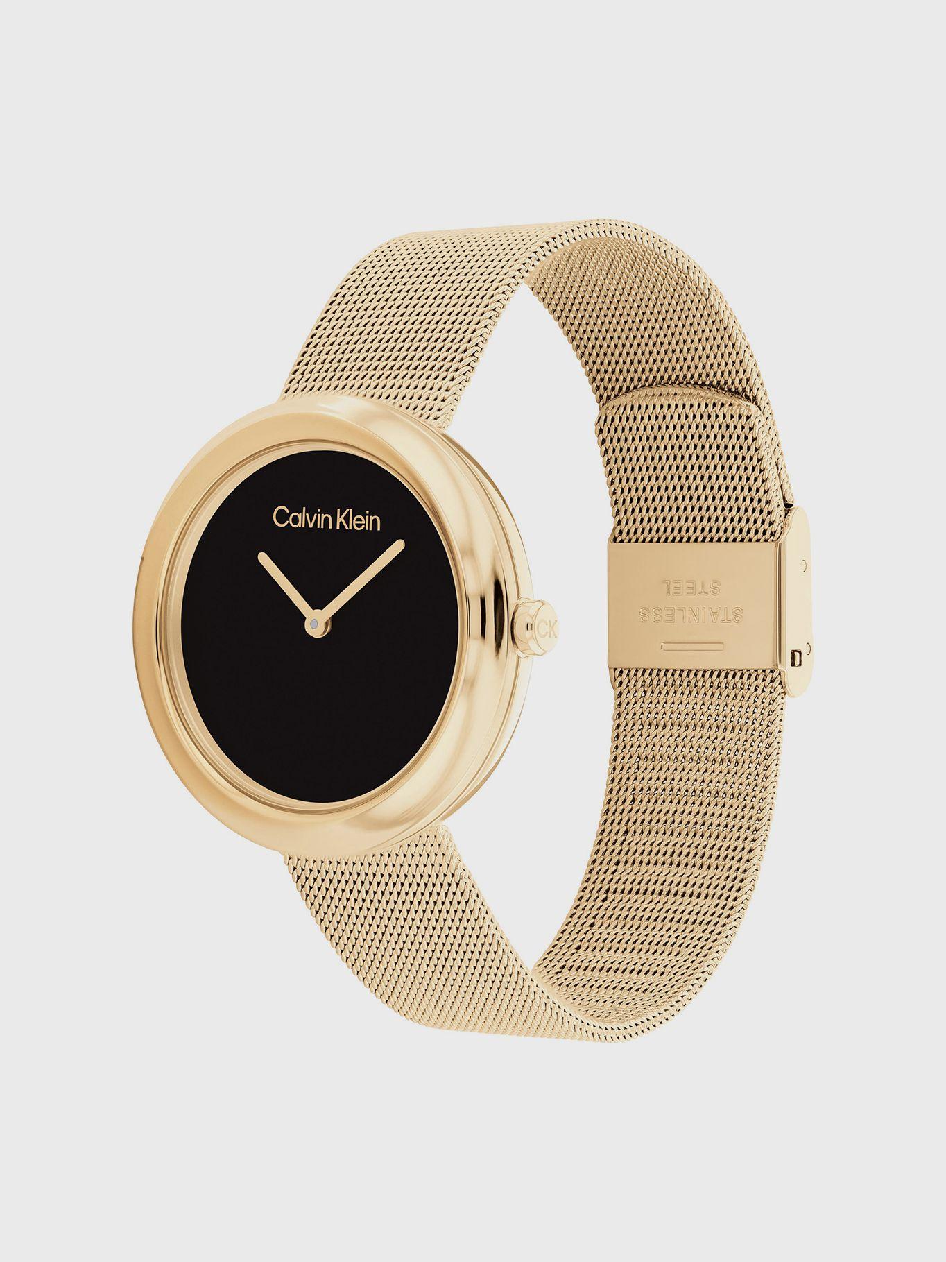 Reloj Minimalist Twisted Bezel Dorado Calvin Klein-2