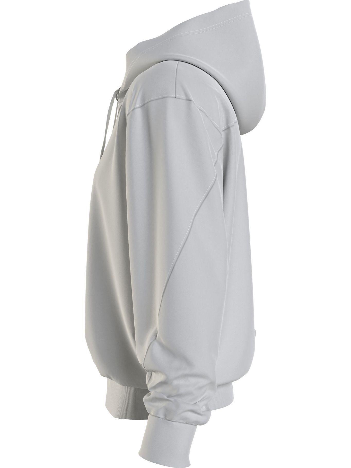 Hoodie Stacked Logo Gris Calvin Klein-3