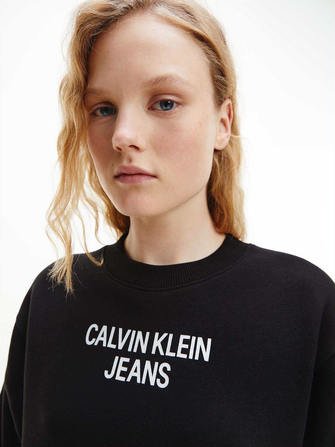 Polerón Easy Institutional Negro Calvin Klein-3