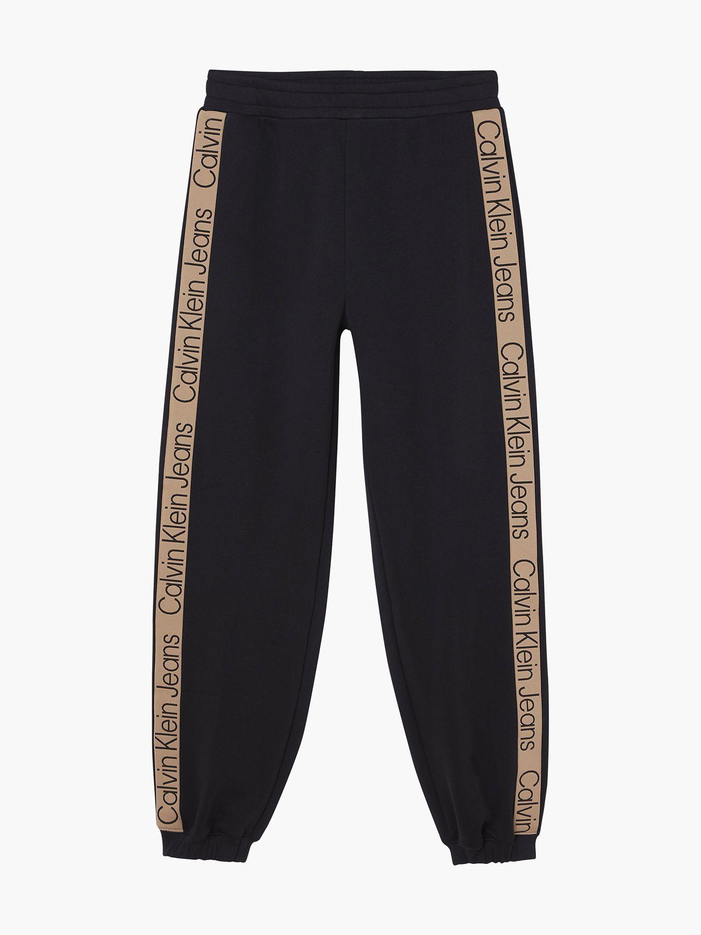Joggers Logo Tape  Negro Calvin Klein-4