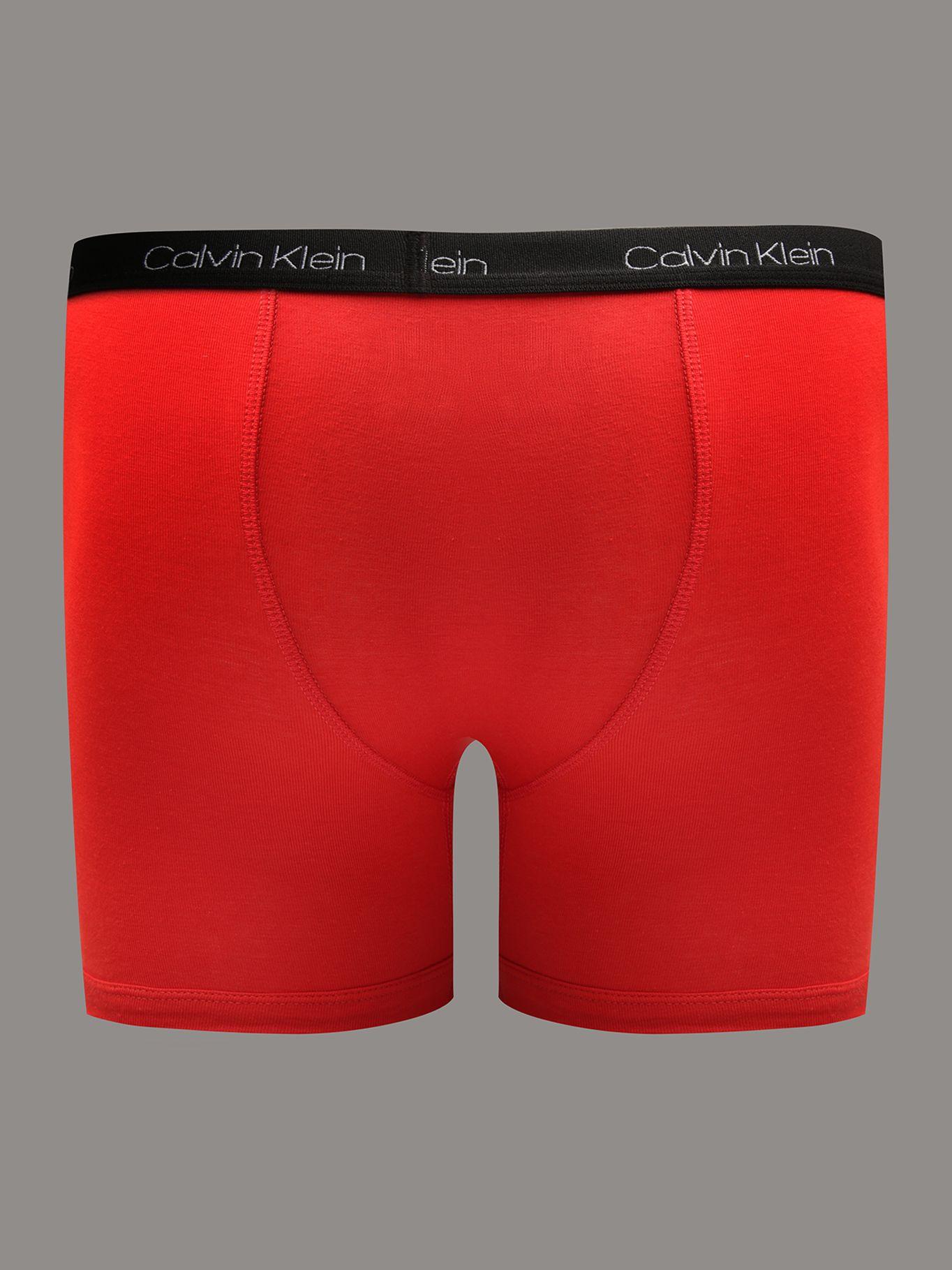 Pack 3 Bóxers Brief para Niño Multicolor Calvin Klein-2