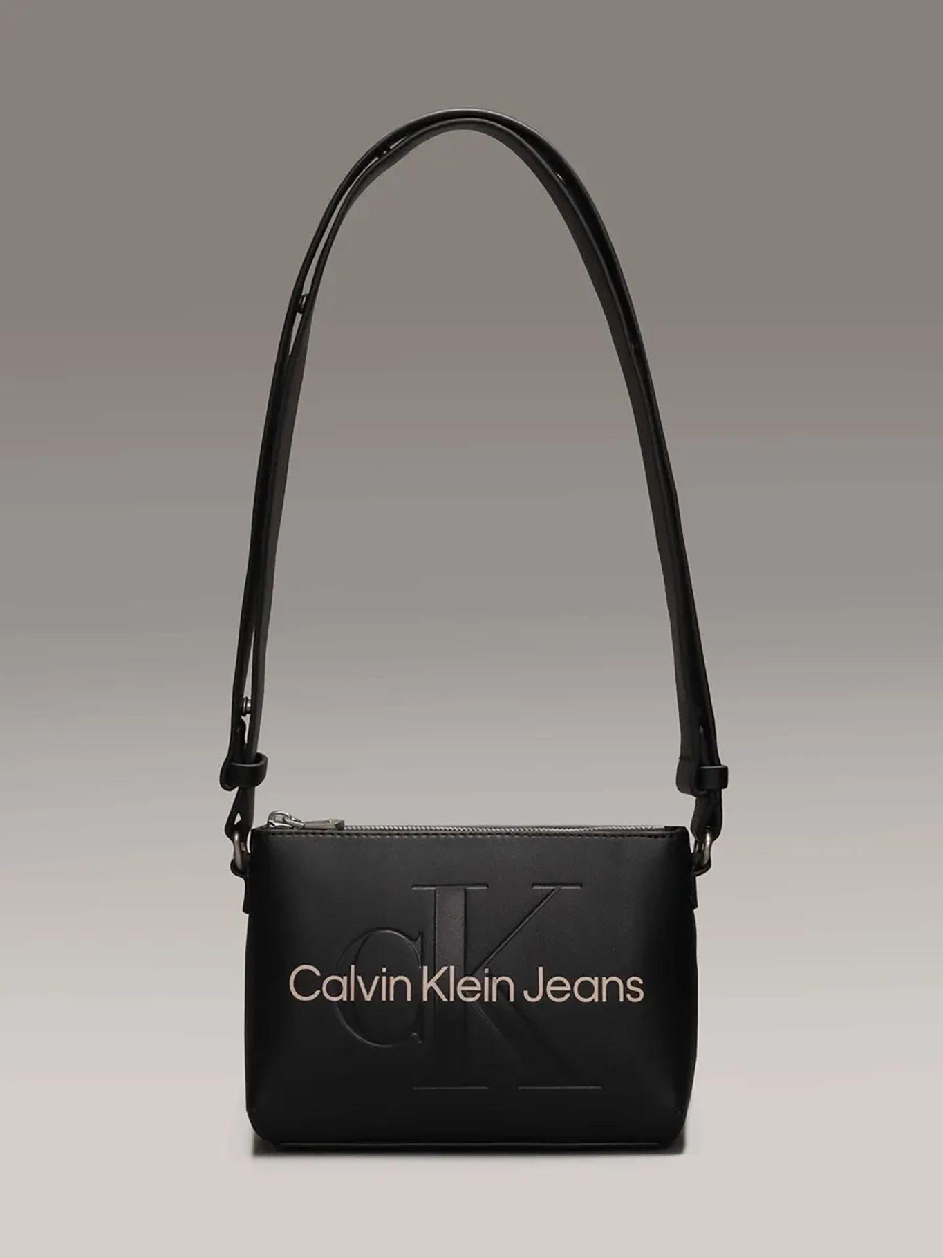 Bandolera Sculpted/ Negro Calvin Klein-0