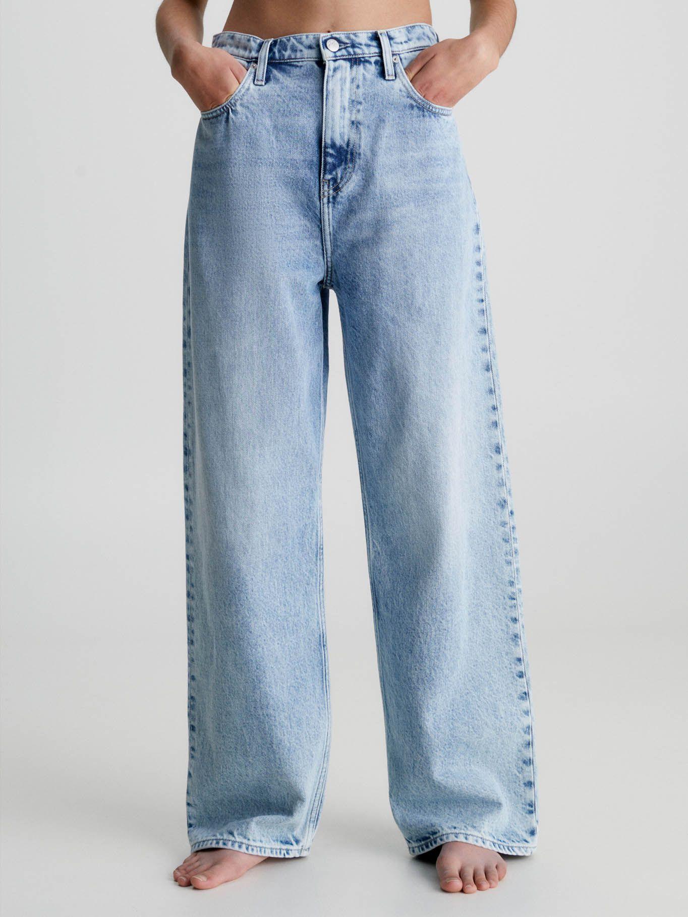 High Rise Relaxed Jeans Celeste Calvin Klein-0