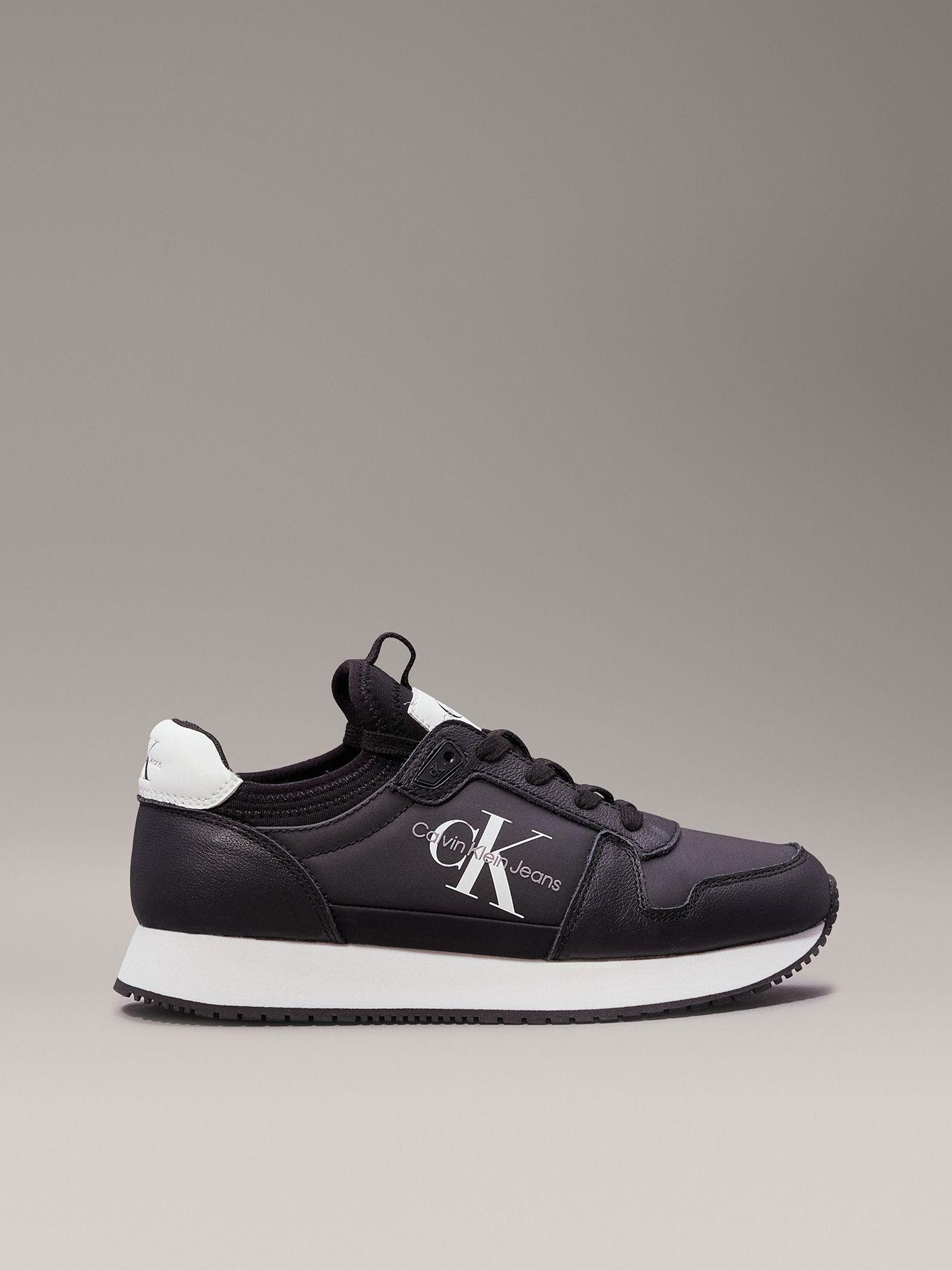 Zapatillas Runner Sock Laceup Negro Calvin Klein-4