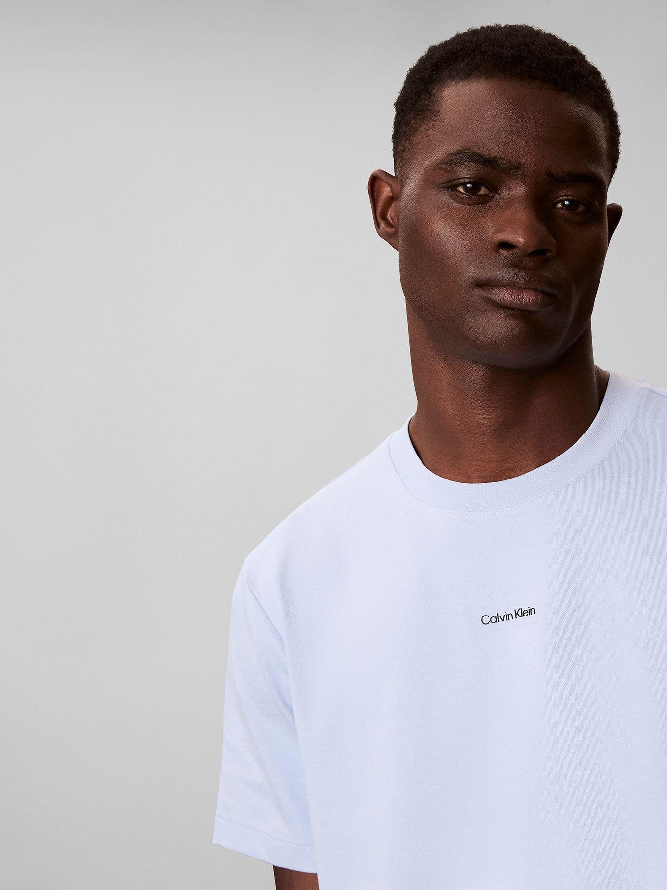 Polera Nano Easy Celeste Calvin Klein-4