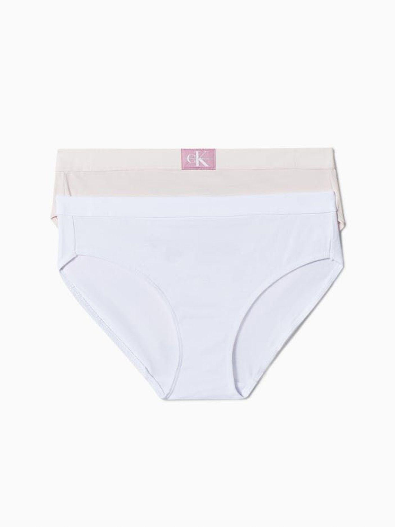 Set 2 Bikinis Niña Beige/Blanco Calvin Klein-0