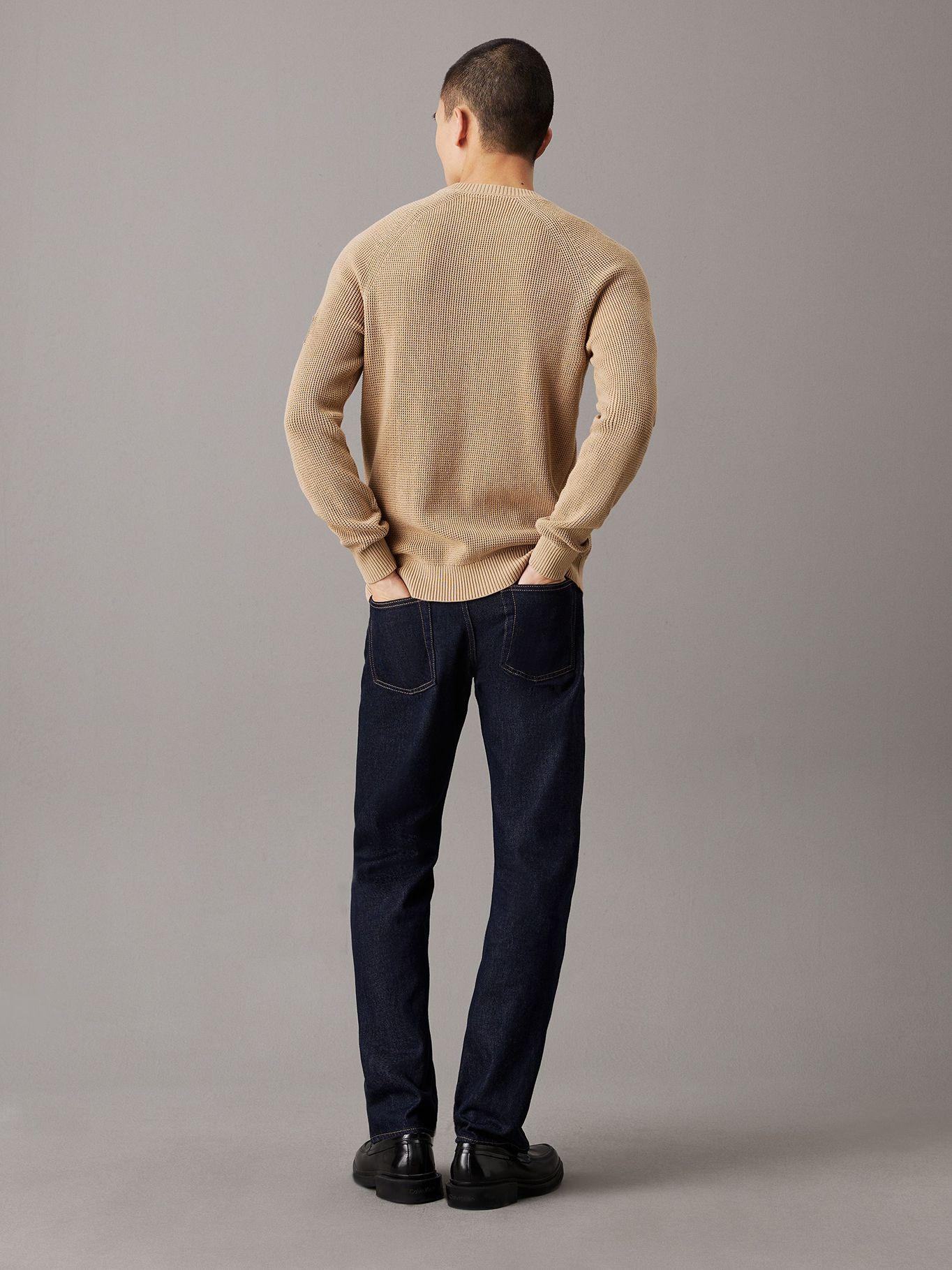 Sweater Badge Easy Sweater Beige Calvin Klein-2