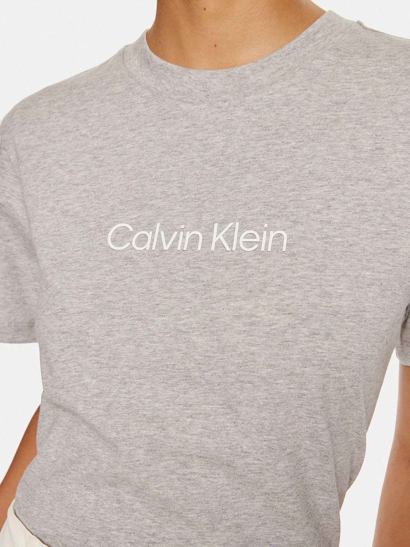 Polera Hero Logo Regular Gris Calvin Klein-4