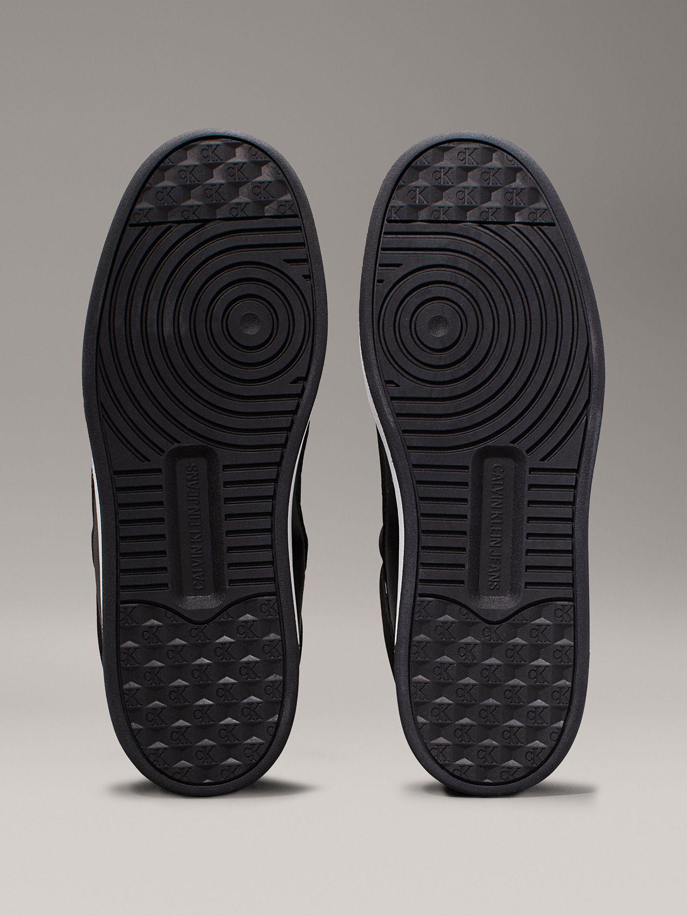 Zapatillas de Cuero Basket Mid Negro Calvin Klein-3