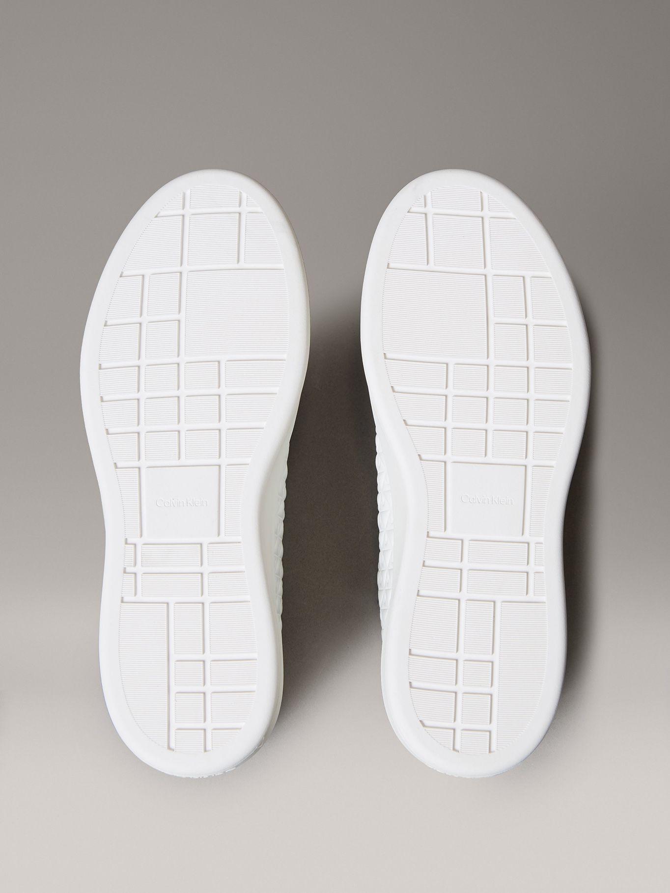 Zapatillas Basket en Cuero Blanco Calvin Klein-3