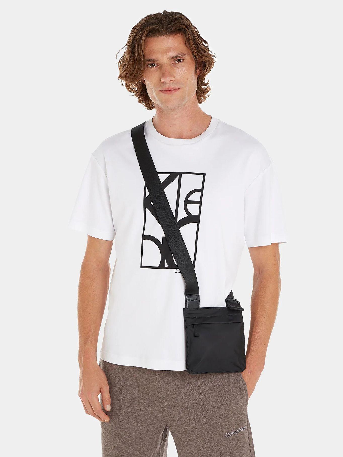 Bolso Bandolera Ck Faded Negro Calvin Klein-4