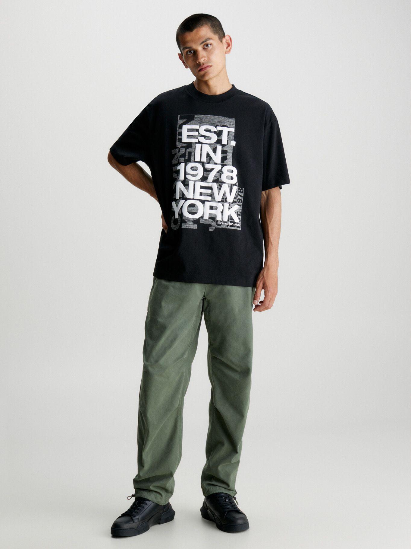 Polera Multi Connected Negro Calvin Klein-1