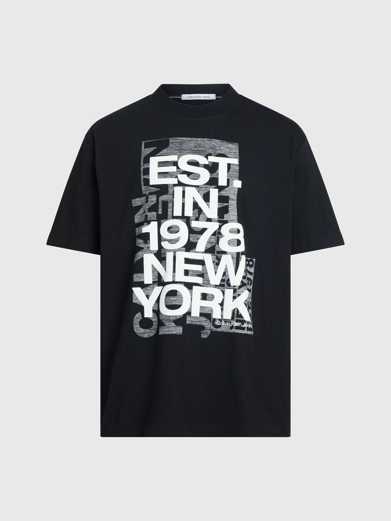 Polera Multi Connected Negro Calvin Klein-4