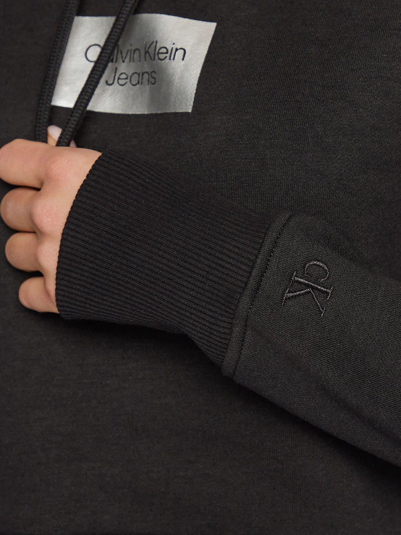 Sudadera con capucha y logo Negro Calvin Klein J20J220561-BEH-4
