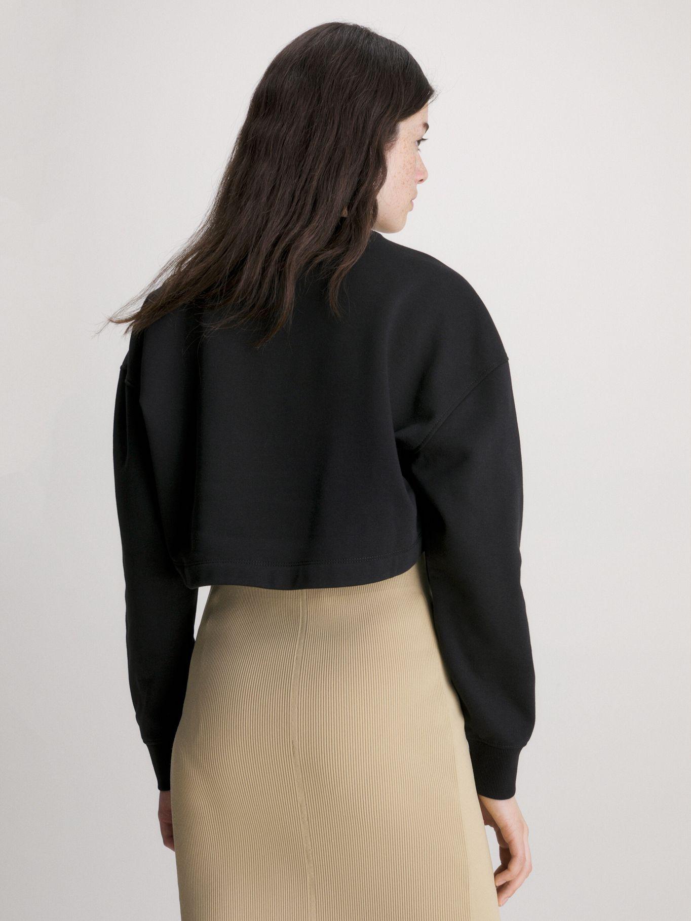 Polerón Universiraria Varsity Negro Calvin Klein-2