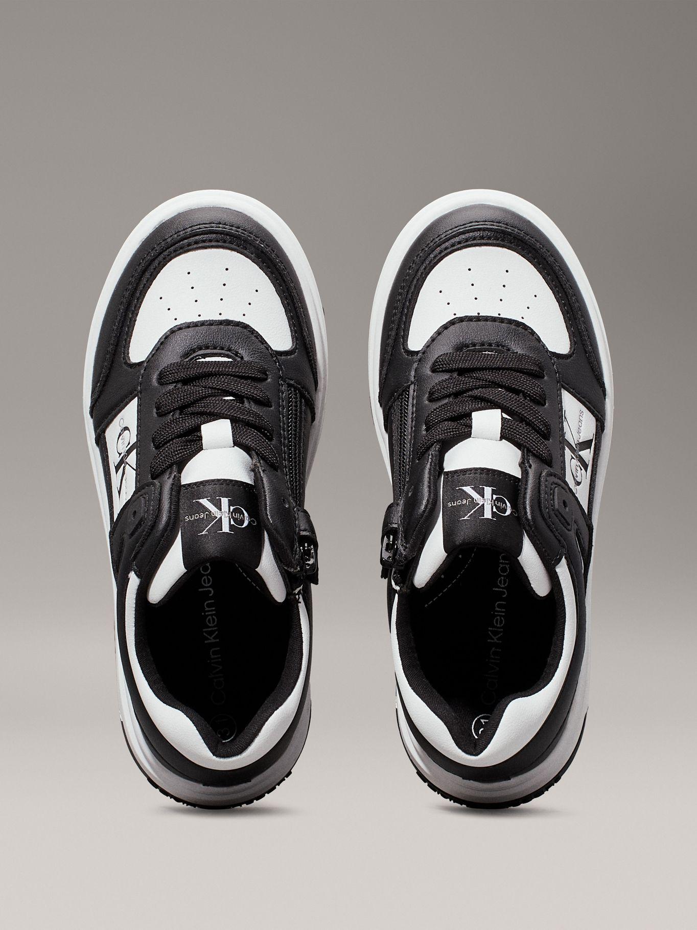 Zapatillas Niño L Cut Lace-Up Negro Calvin Klein-2