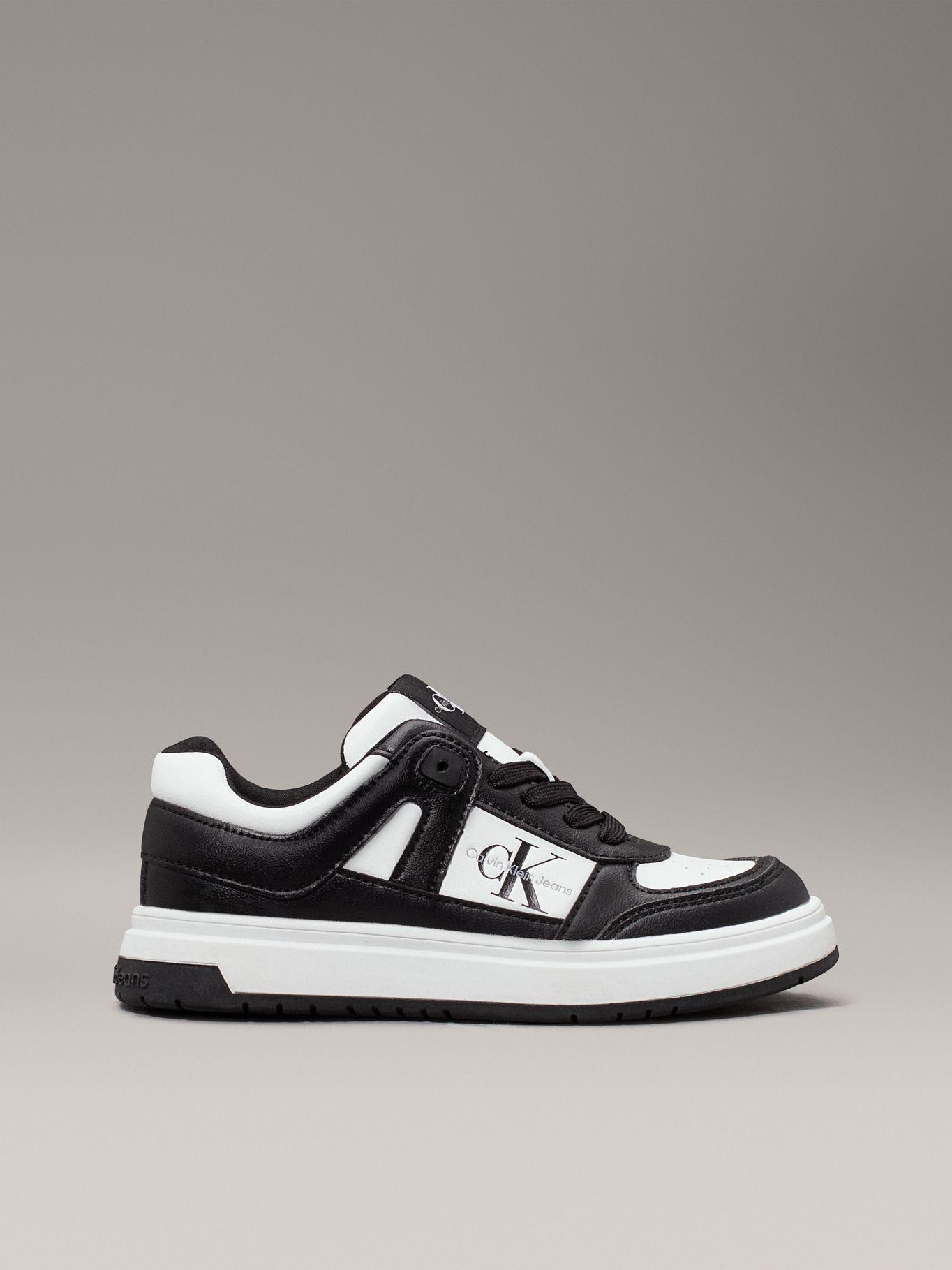 Zapatillas Niño L Cut Lace-Up Negro Calvin Klein-4