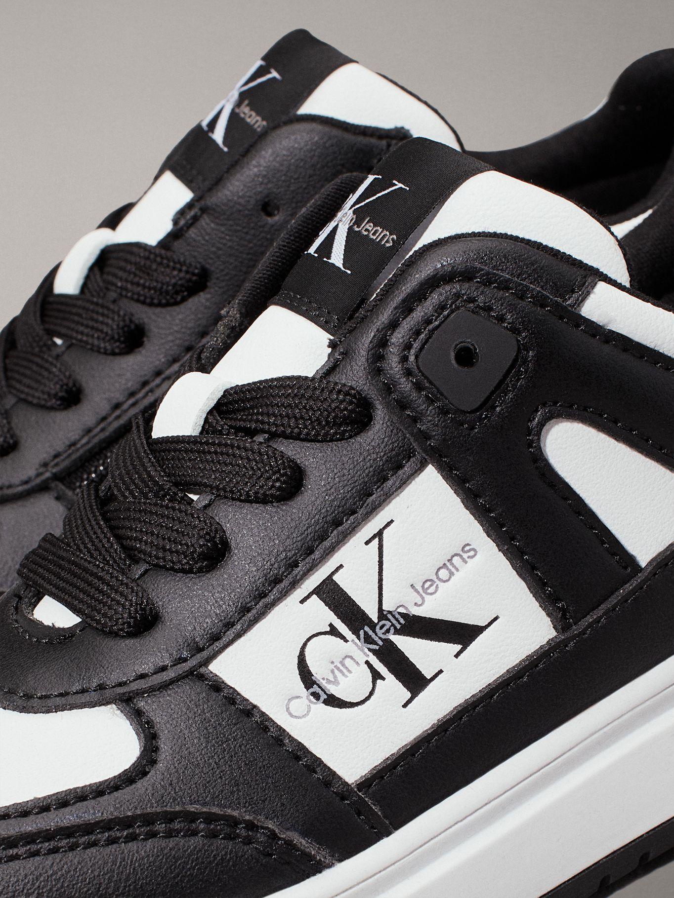 Zapatillas Niño L Cut Lace-Up Negro Calvin Klein-6
