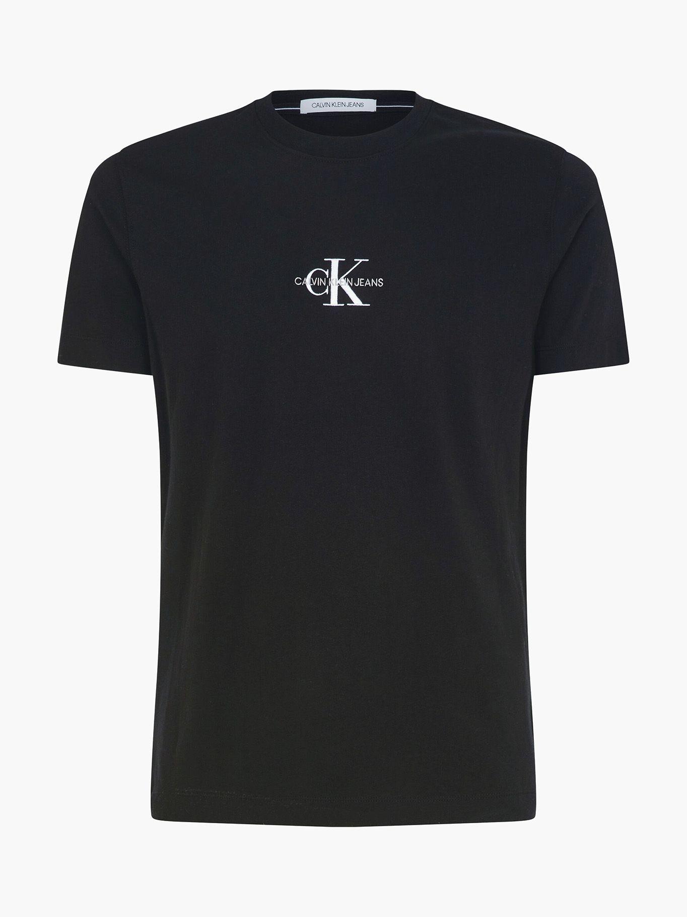 Polera New Iconic Essential Negro Calvin Klein-4