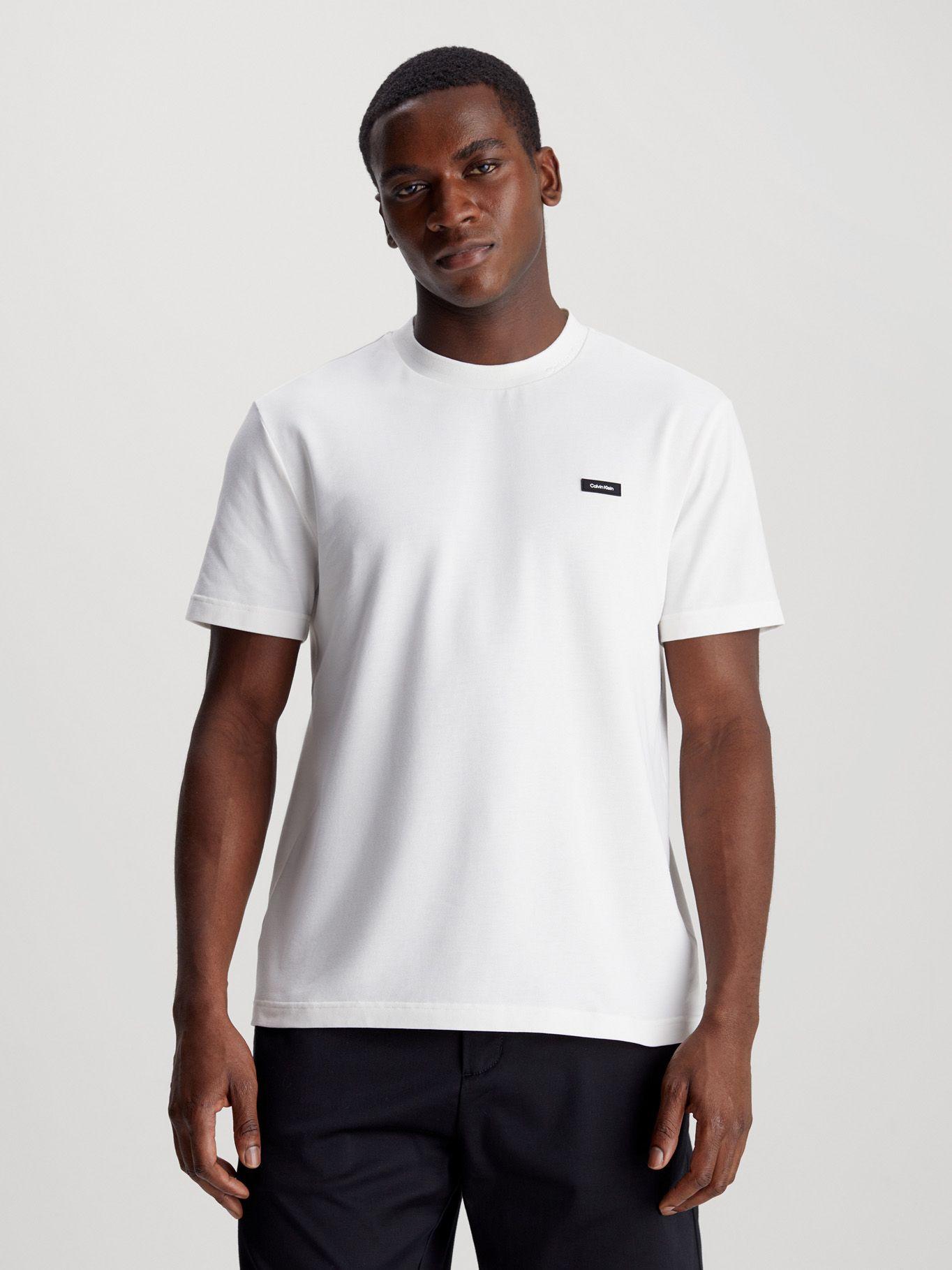 Polera Thermo Tech Pique Blanco Calvin Klein-0